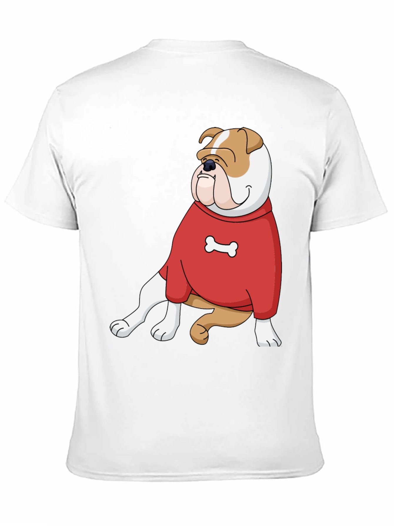 Bulldog Bone Graphic Tee - Comfort & Style