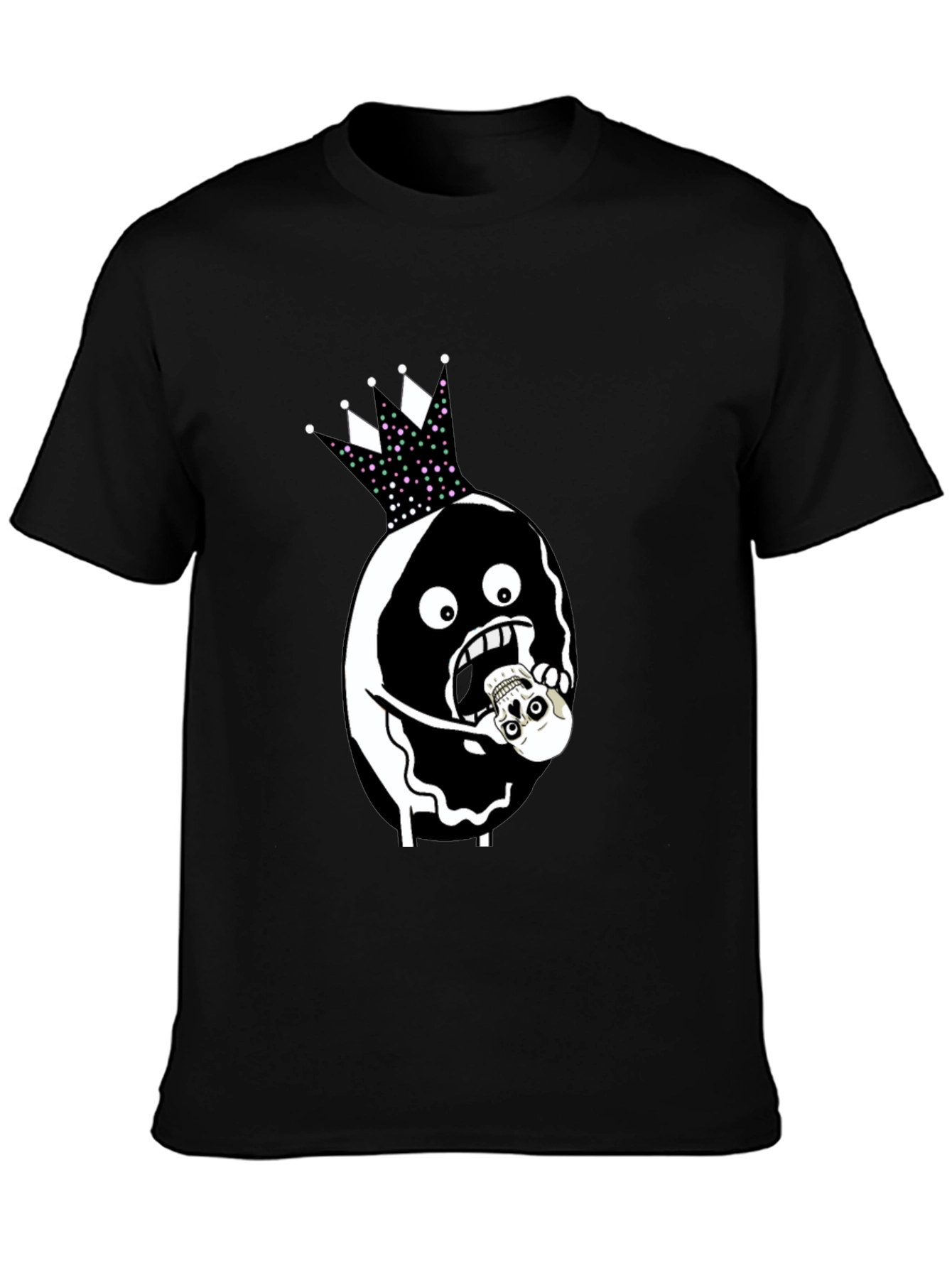 Skull Eater T-Shirt - Dark Humor Graphic Tee