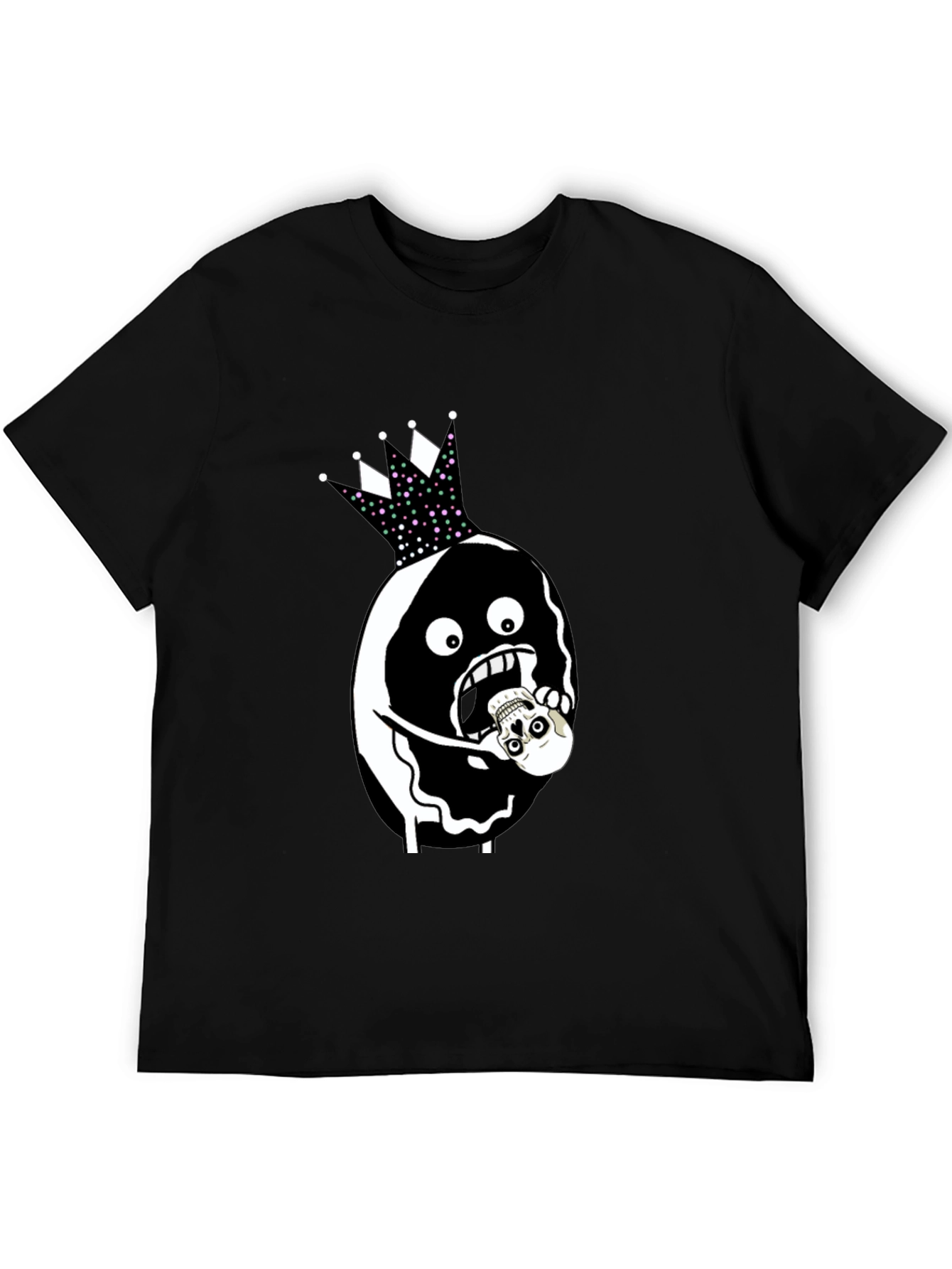 Skull Eater T-Shirt - Dark Humor Graphic Tee