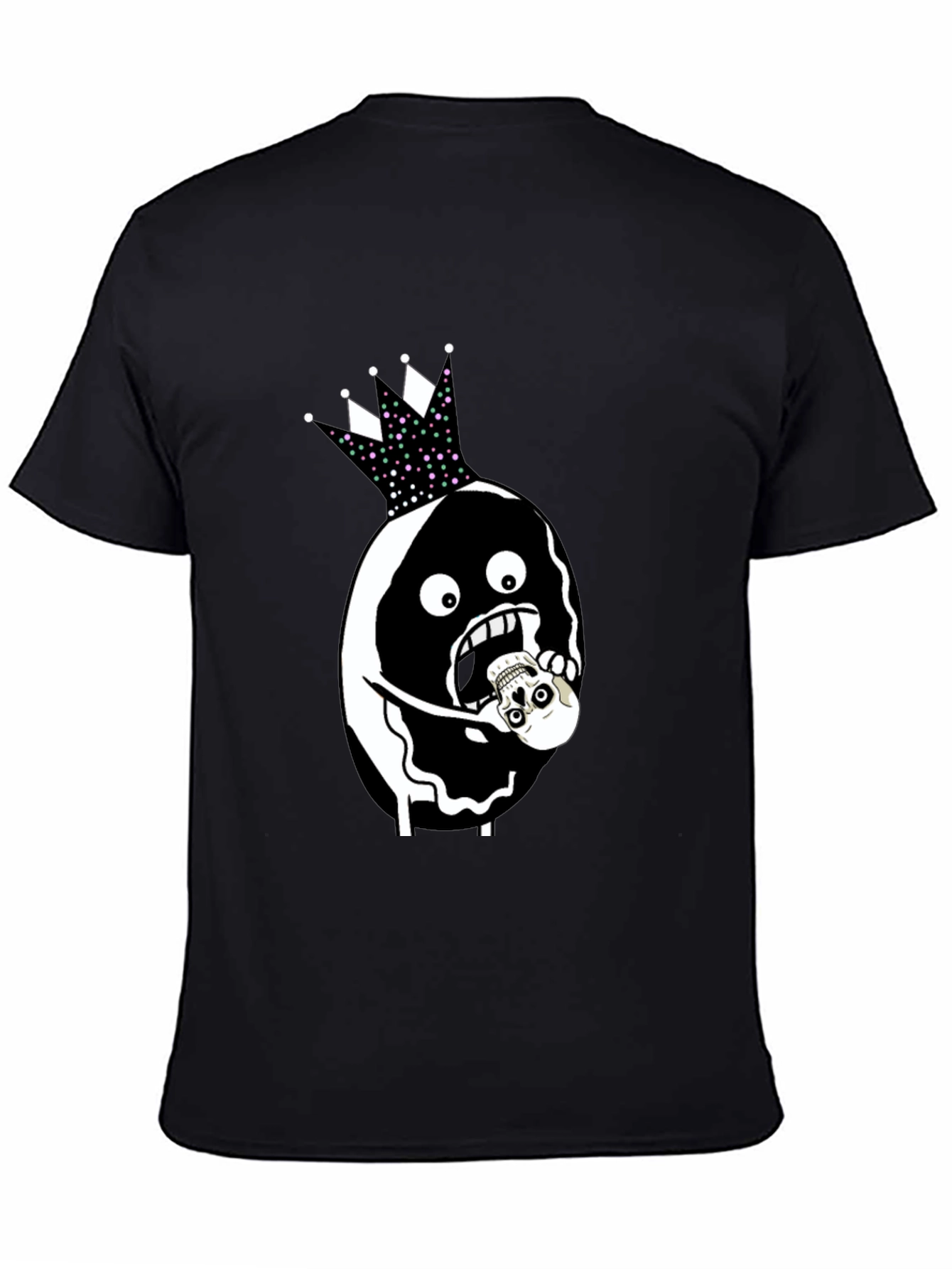 Skull Eater T-Shirt - Dark Humor Graphic Tee