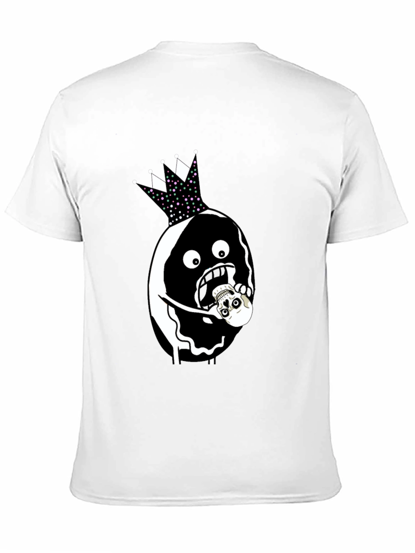 Skull Eater T-Shirt - Dark Humor Graphic Tee