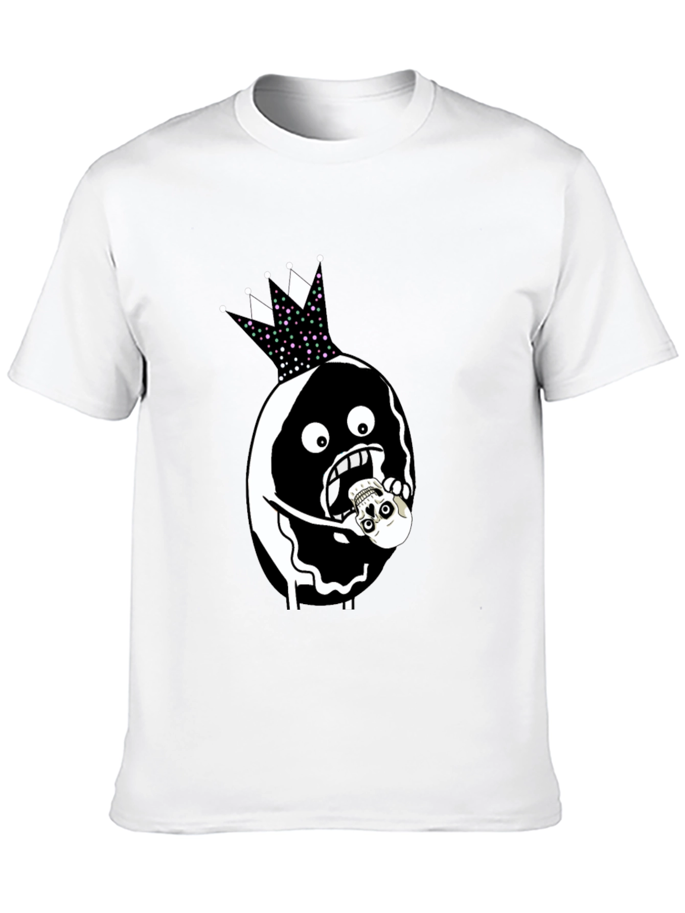 Skull Eater T-Shirt - Dark Humor Graphic Tee
