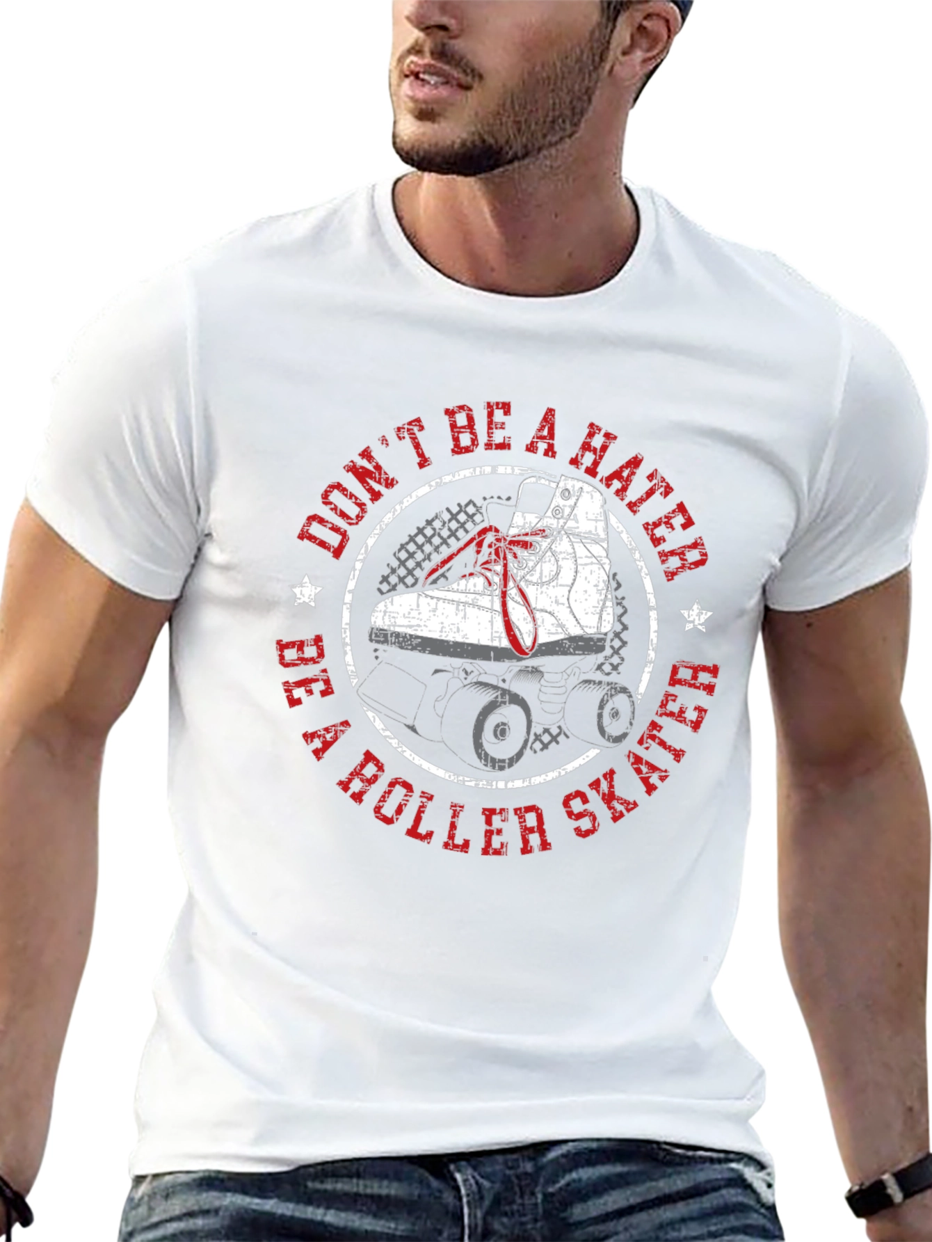 Roller Skate Graphic T-Shirt - Be a Roller Skater