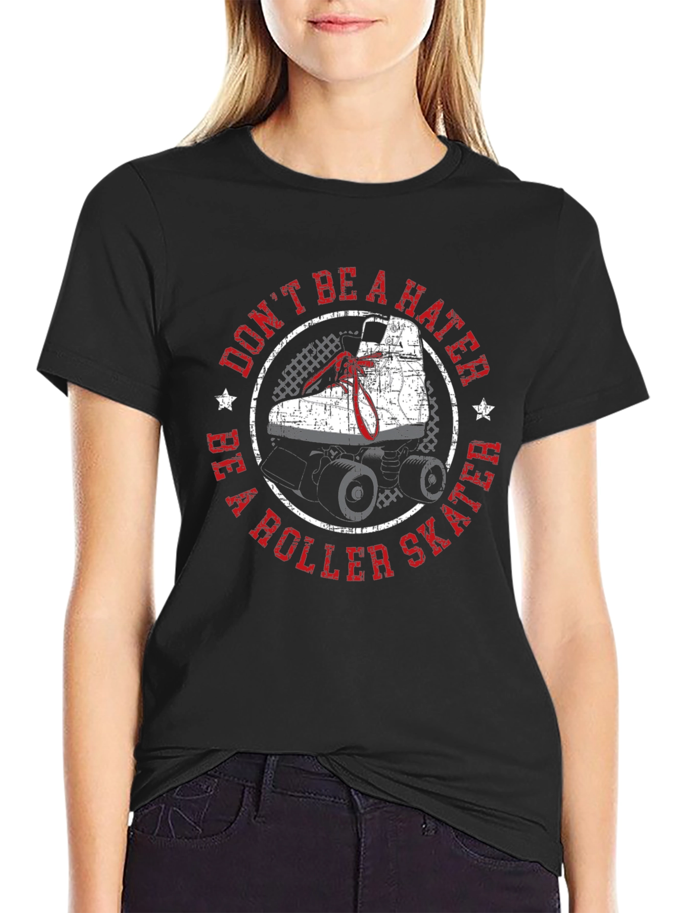 Roller Skate Graphic T-Shirt - Be a Roller Skater