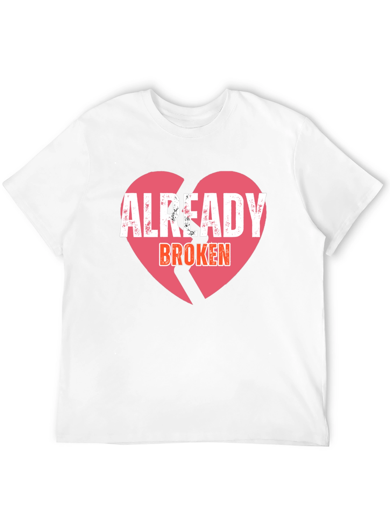Already Broken Heart Graphic Tee - Black