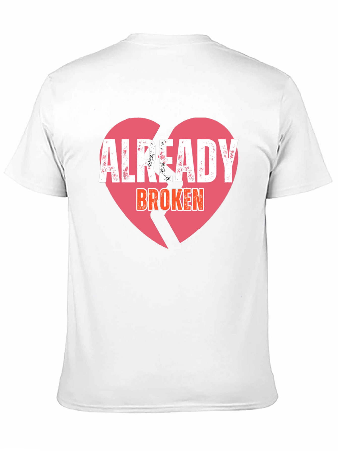 Already Broken Heart Graphic Tee - Black