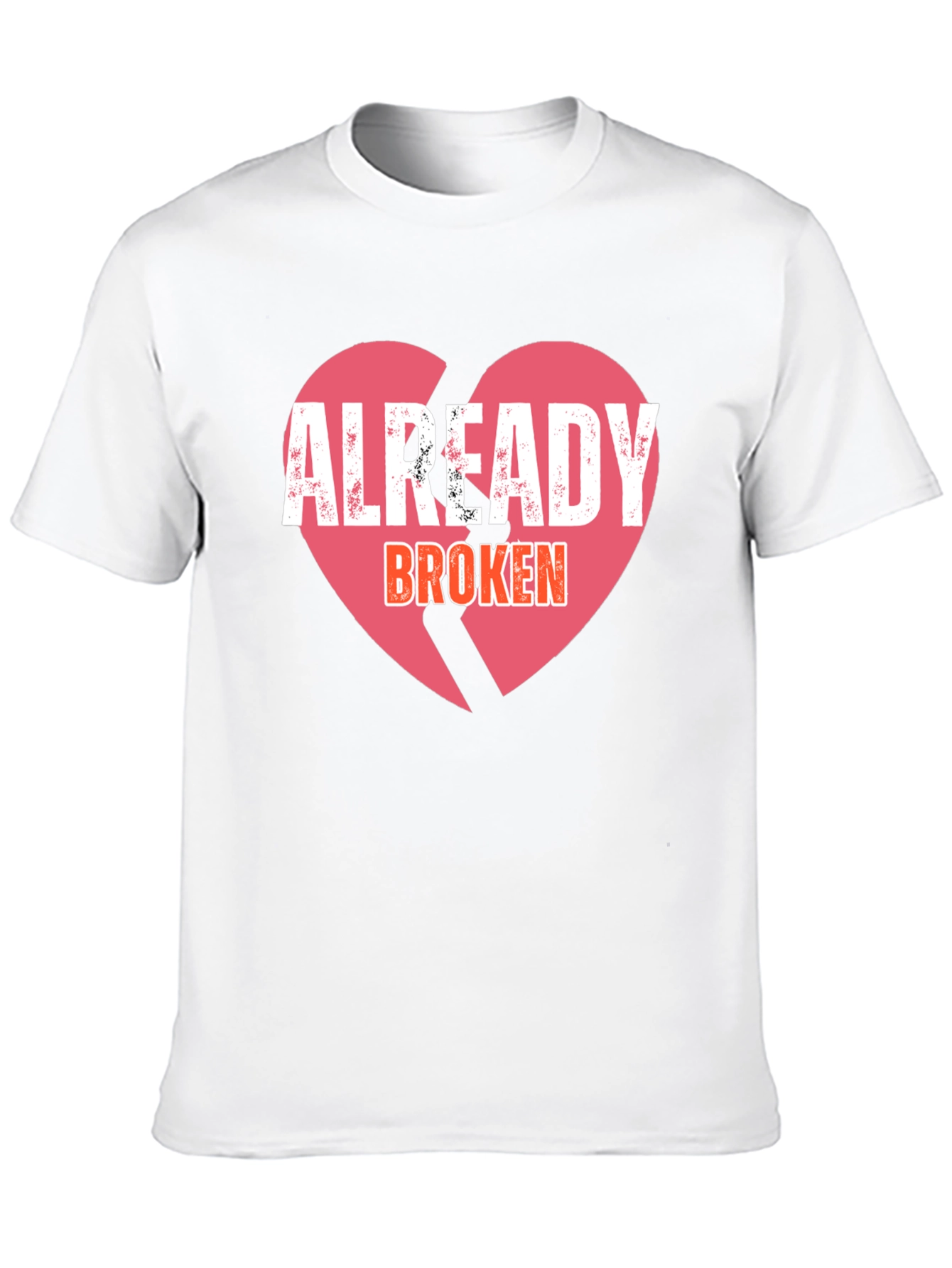 Already Broken Heart Graphic Tee - Black