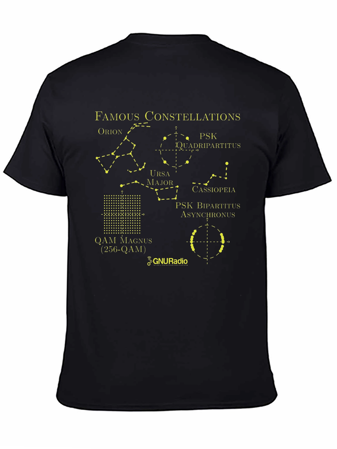 Constellation Schematic Graphic T-Shirt