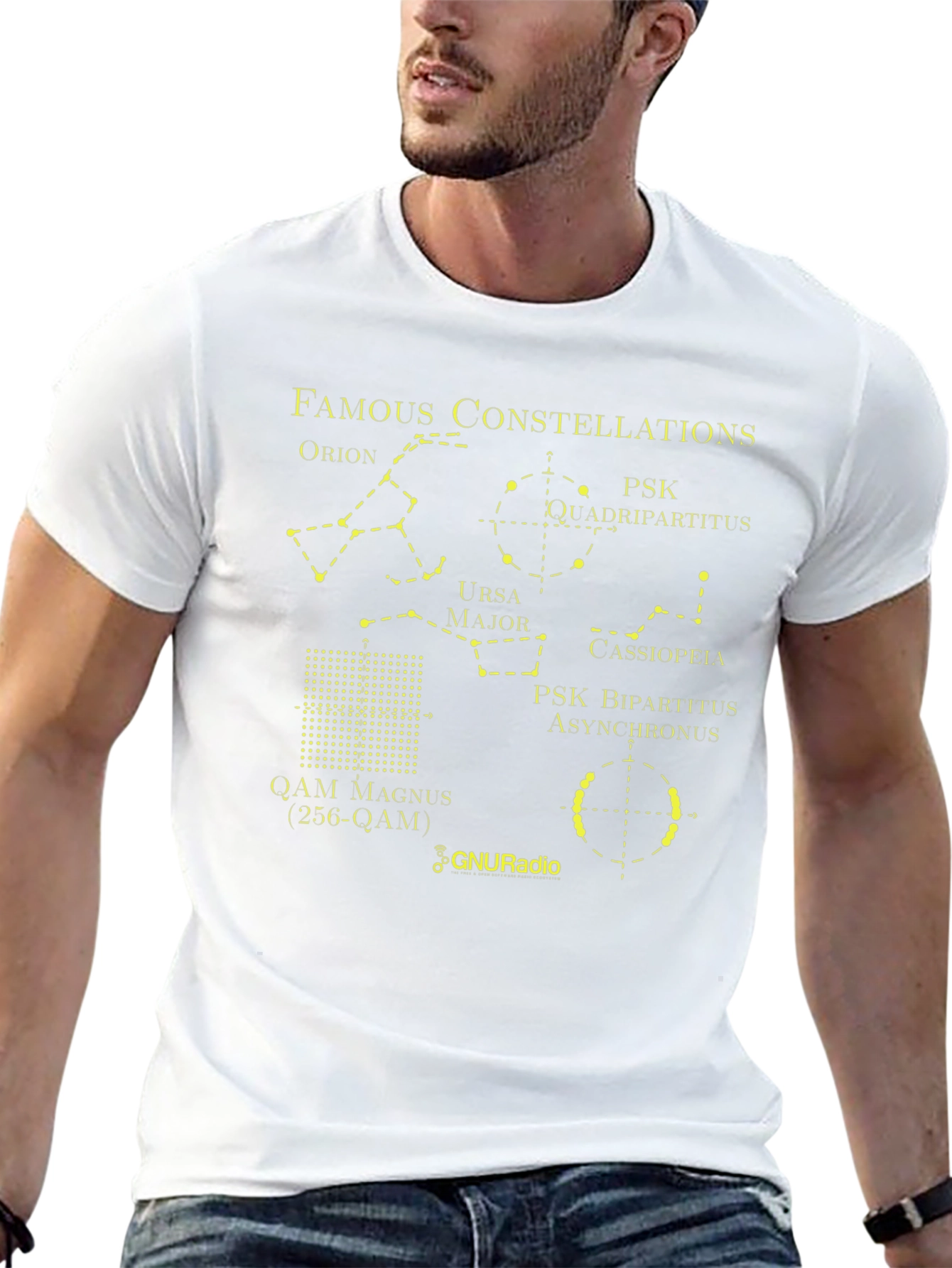 Constellation Schematic Graphic T-Shirt