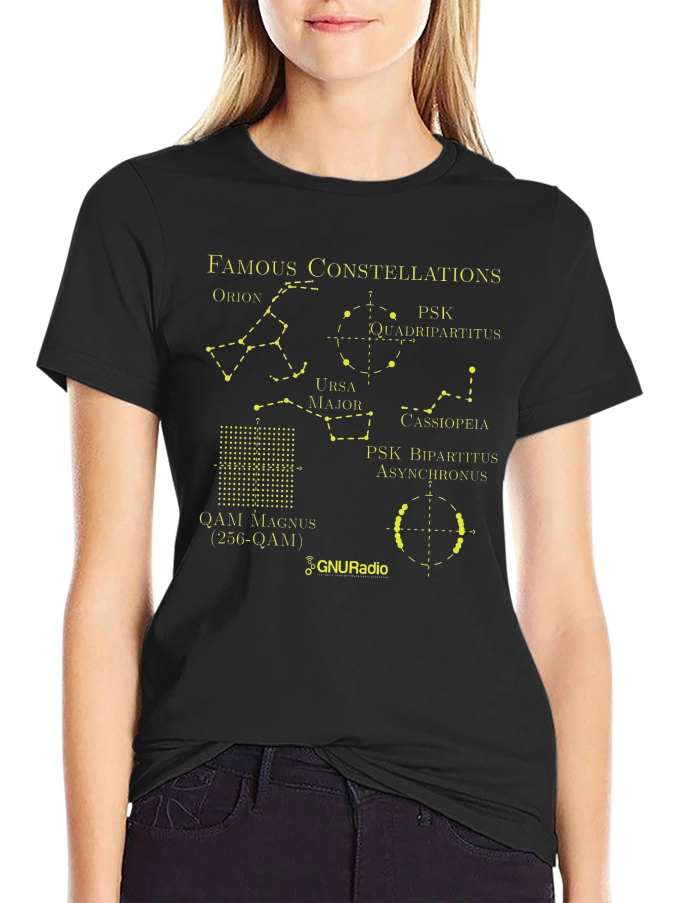 Constellation Schematic Graphic T-Shirt