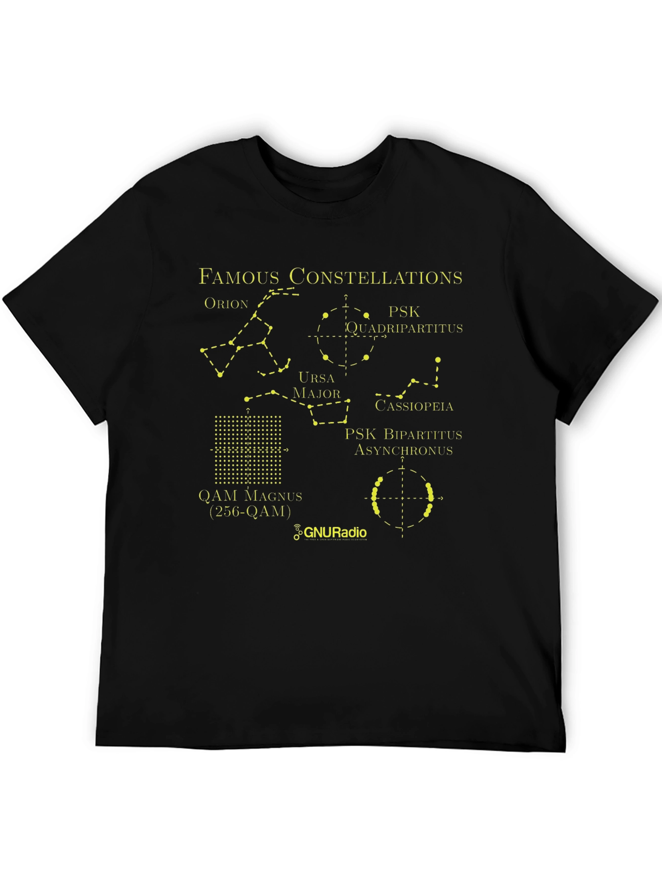 Constellation Schematic Graphic T-Shirt