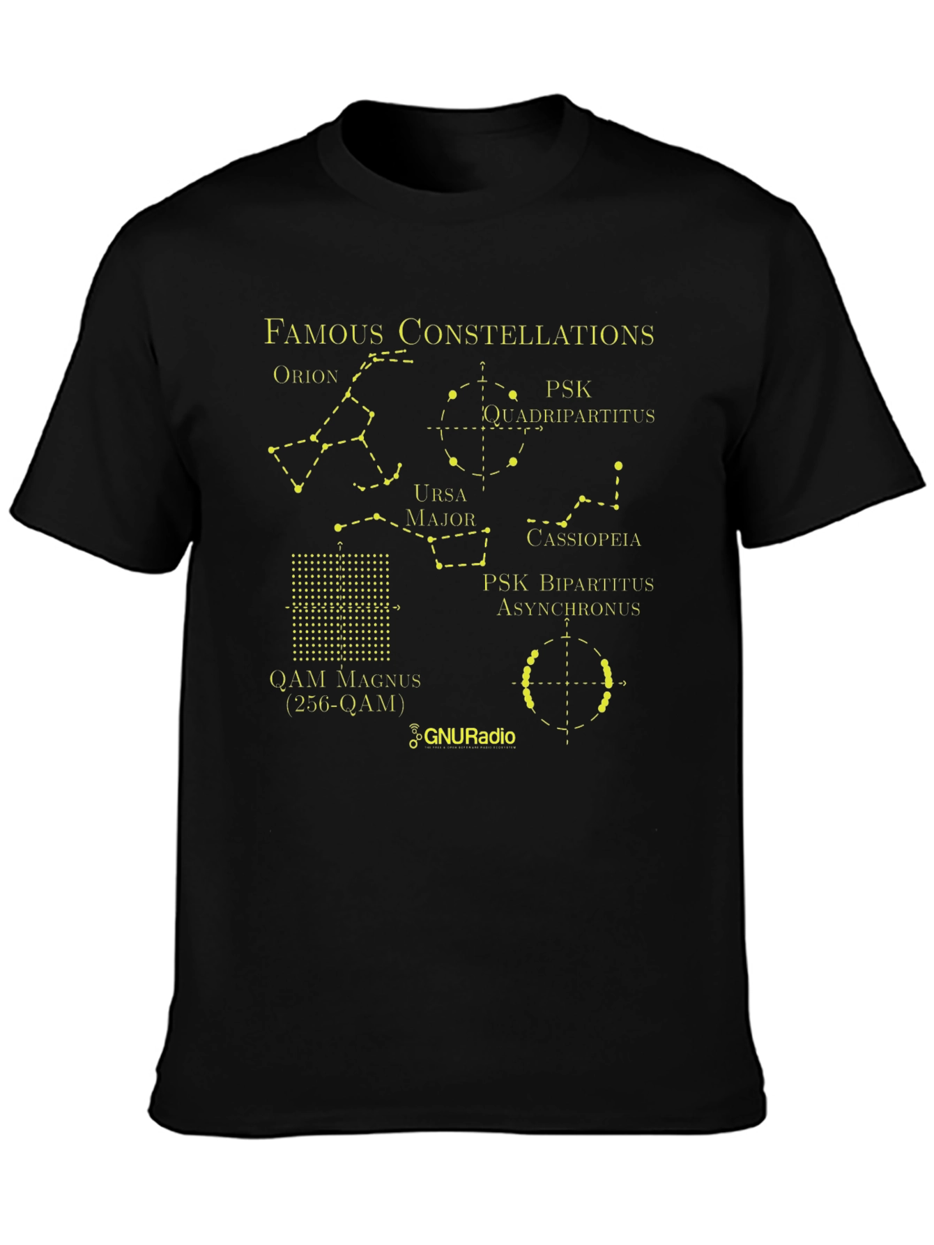 Constellation Schematic Graphic T-Shirt