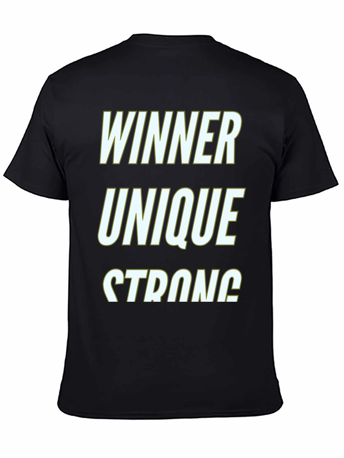 Winner Unique Strong Graphic T-Shirt