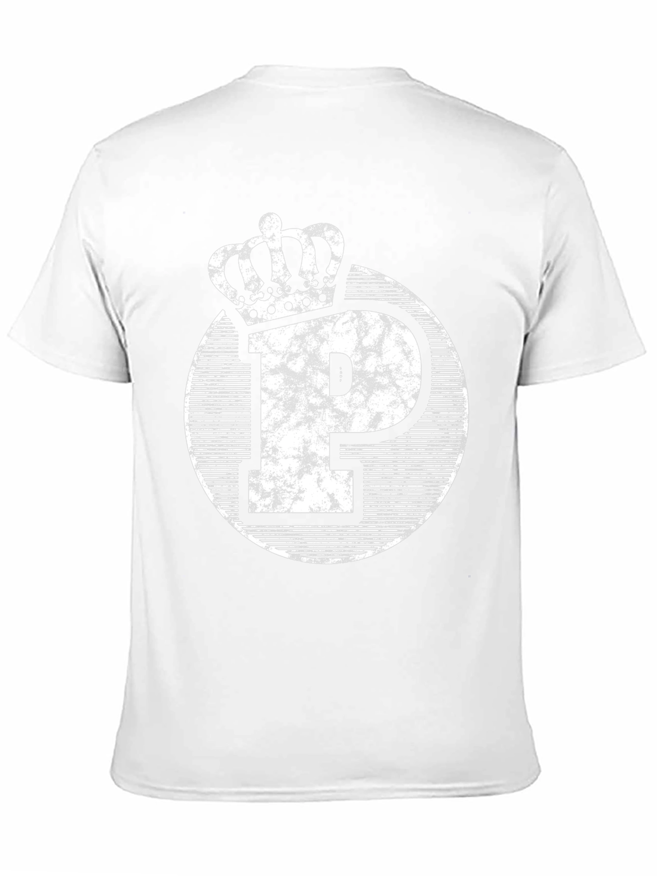 King P Graphic Tee - Black Crew Neck