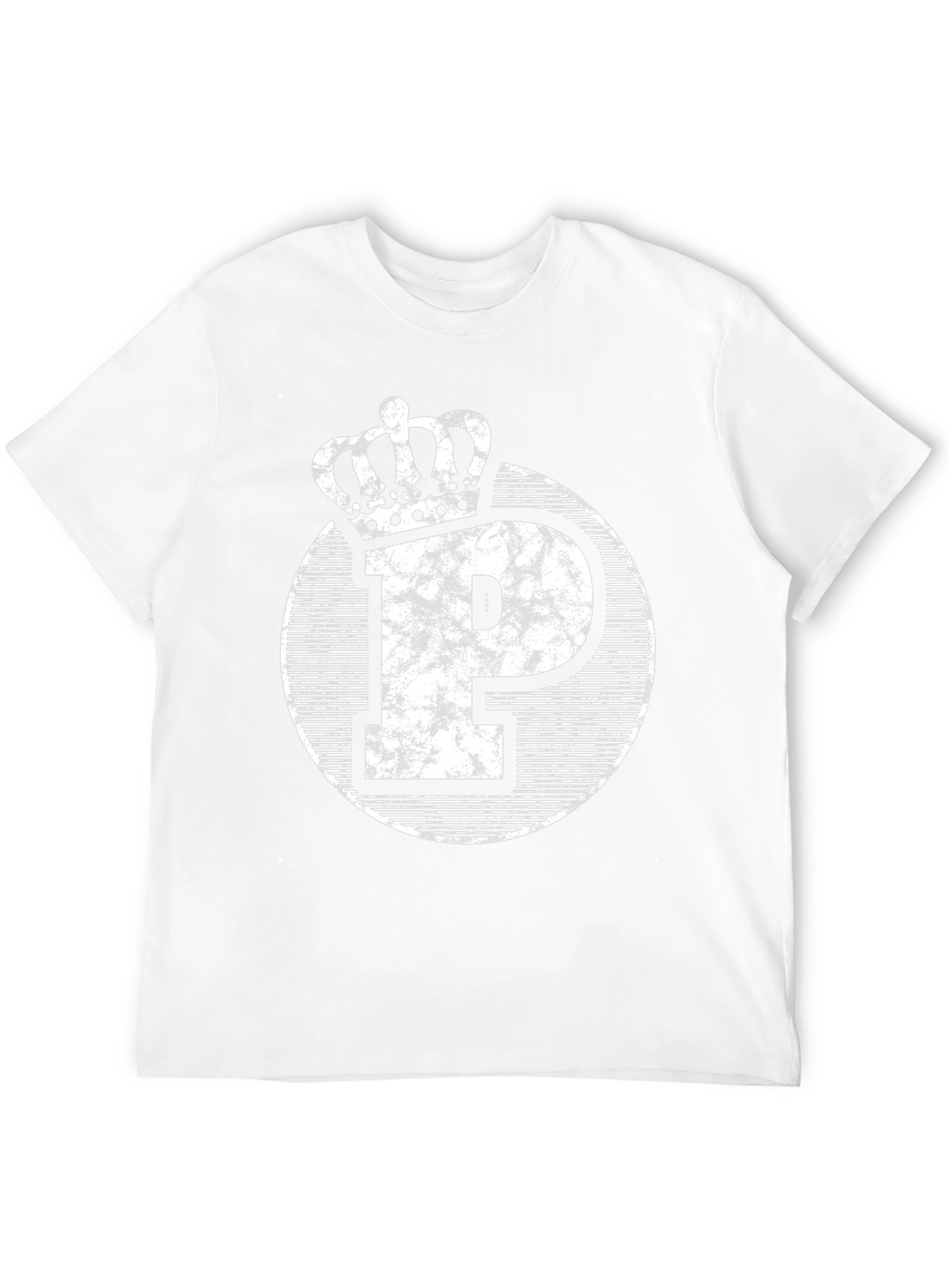 King P Graphic Tee - Black Crew Neck