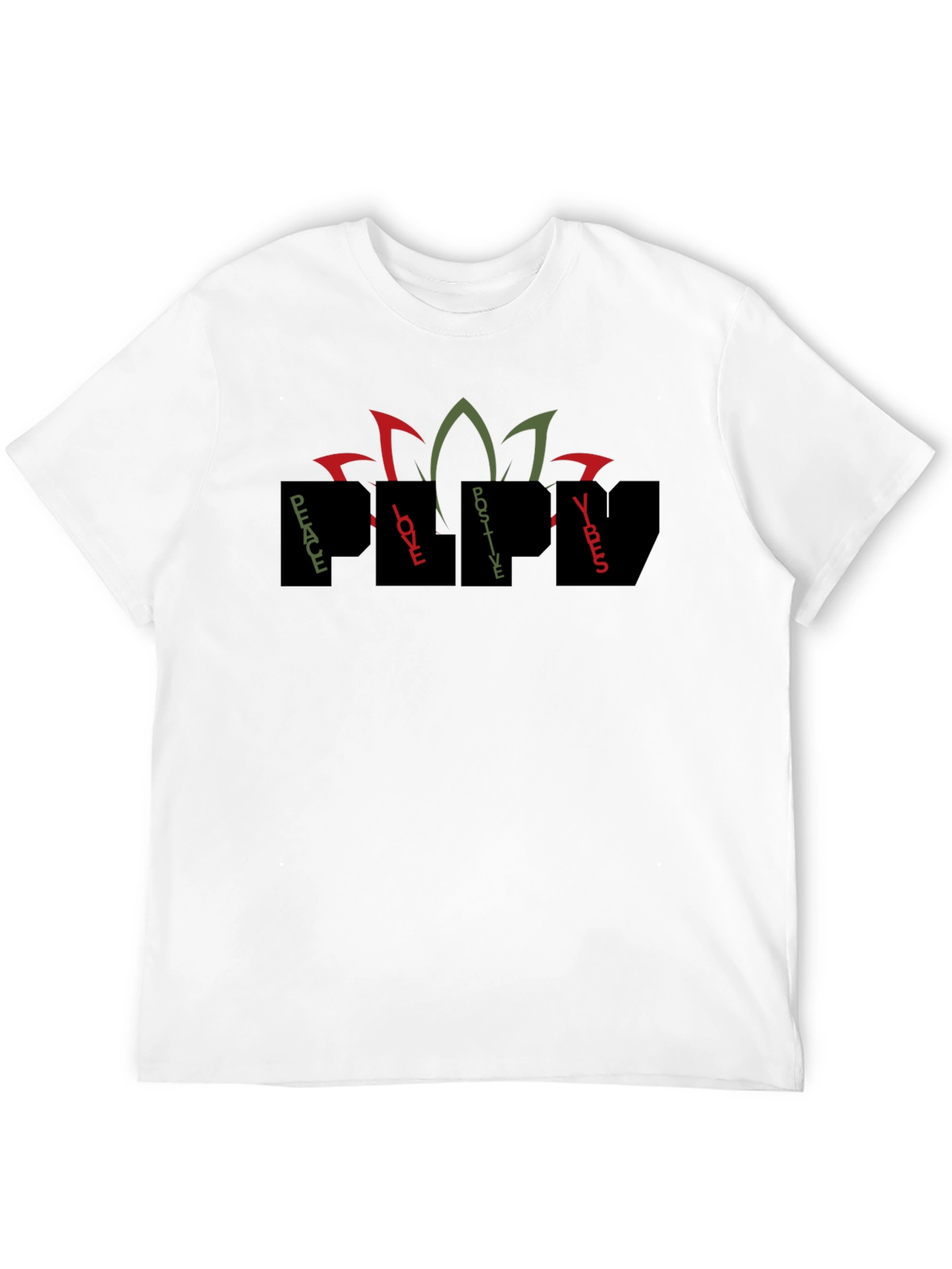 Positive Vibes Graphic Tee - Black T-Shirt