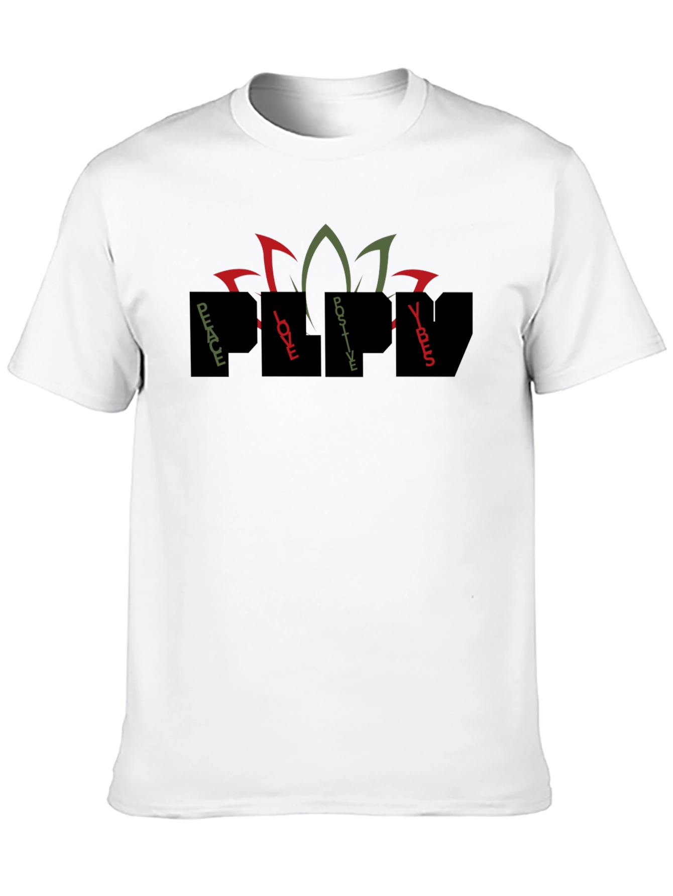 Positive Vibes Graphic Tee - Black T-Shirt