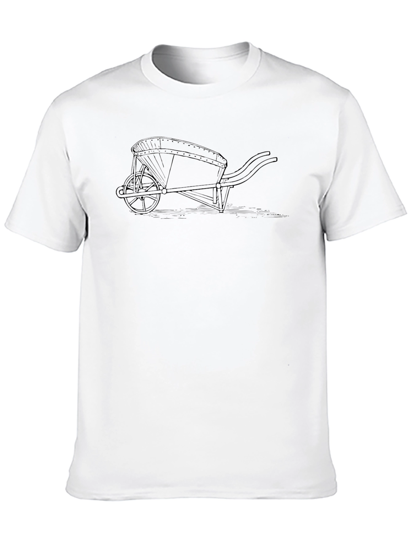 Wheelbarrow Graphic Tee - Black