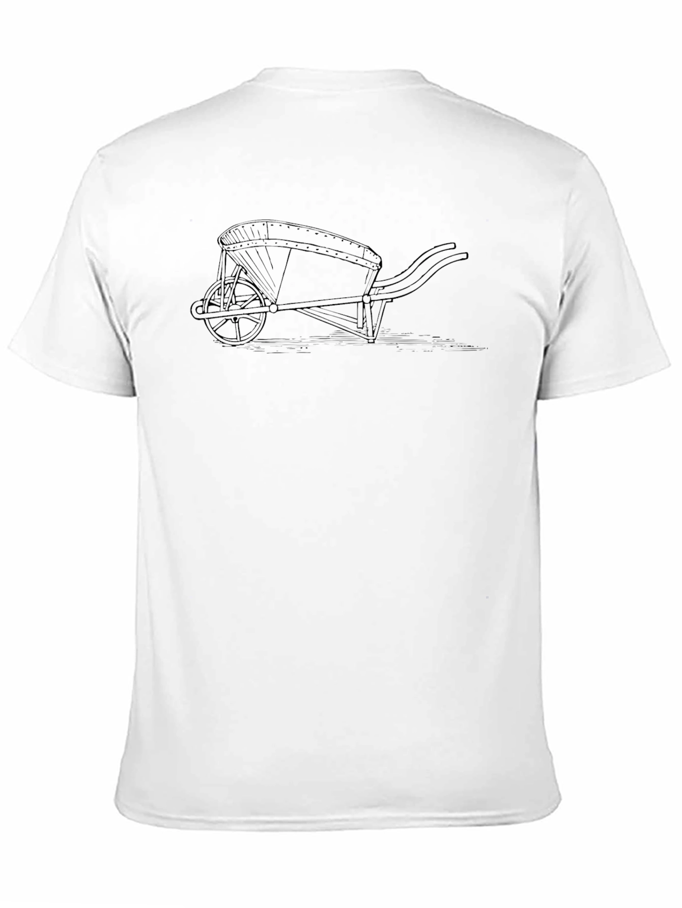 Wheelbarrow Graphic Tee - Black