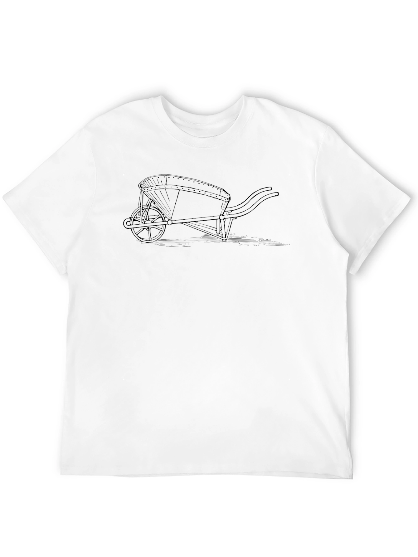 Wheelbarrow Graphic Tee - Black