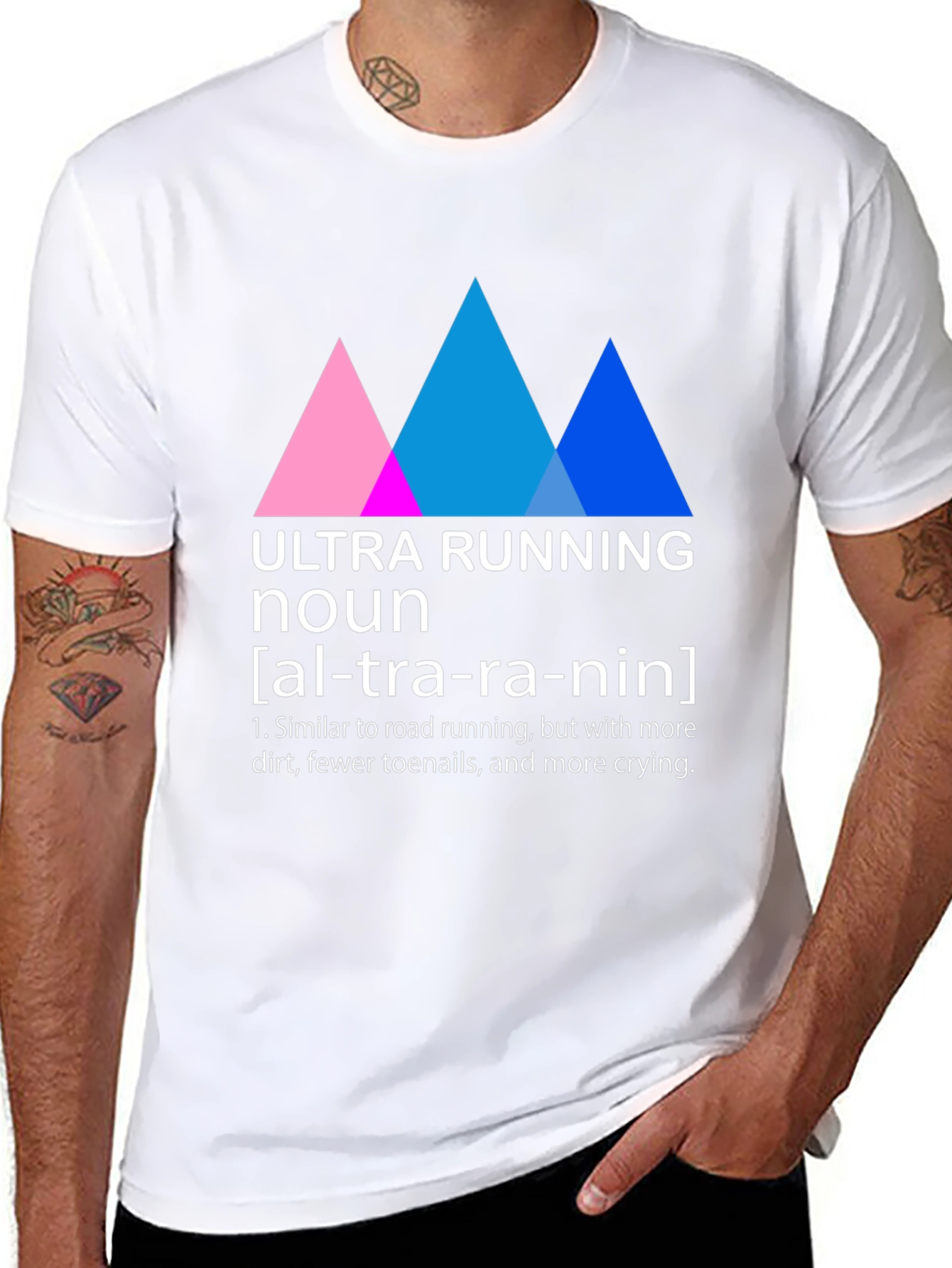 Ultra Running Definition T-Shirt - Funny Runner Tee