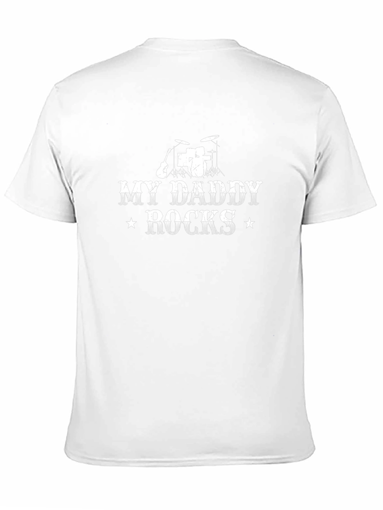 My Daddy Rocks T-Shirt - Musician Dad Tee