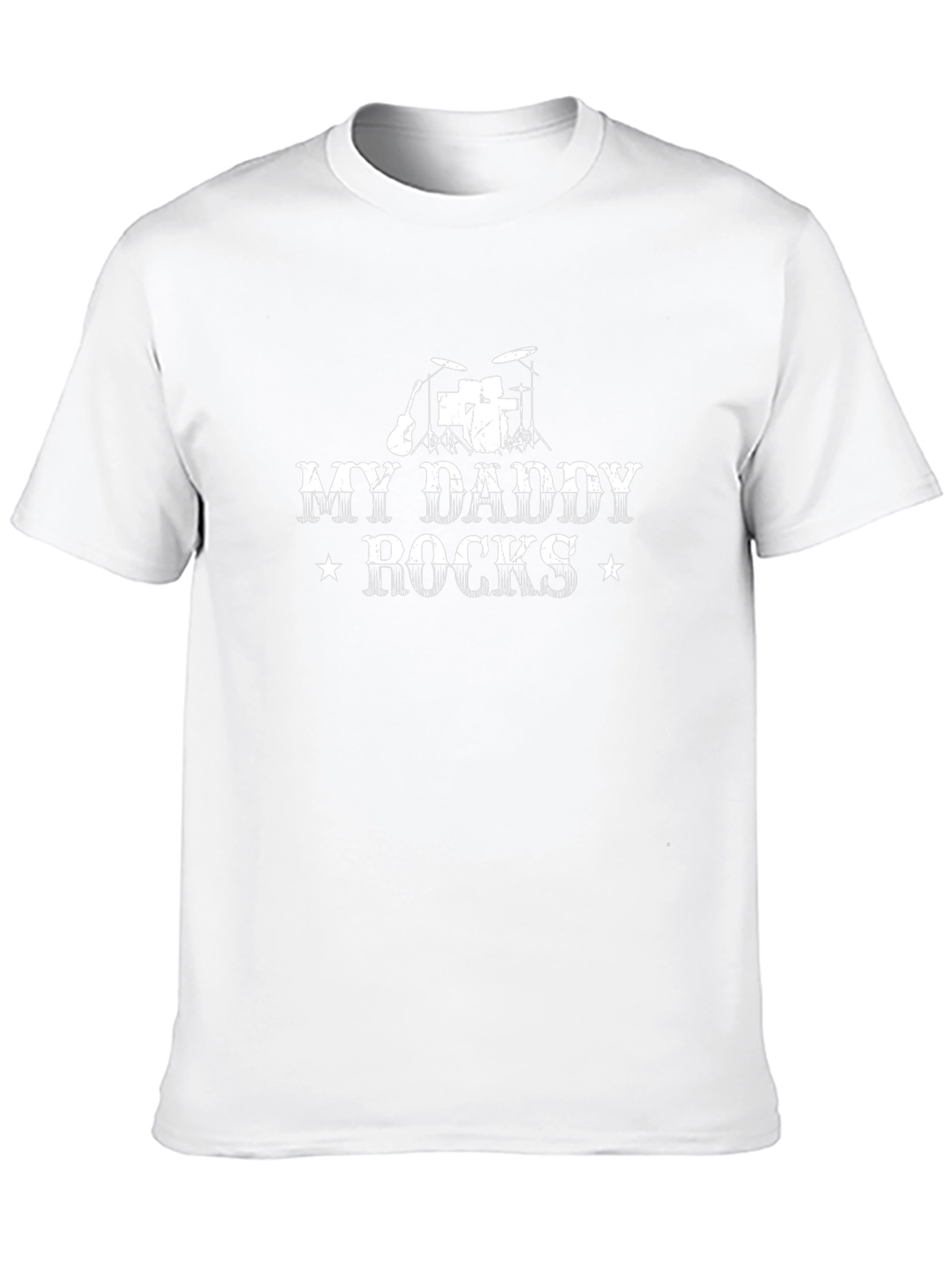 My Daddy Rocks T-Shirt - Musician Dad Tee