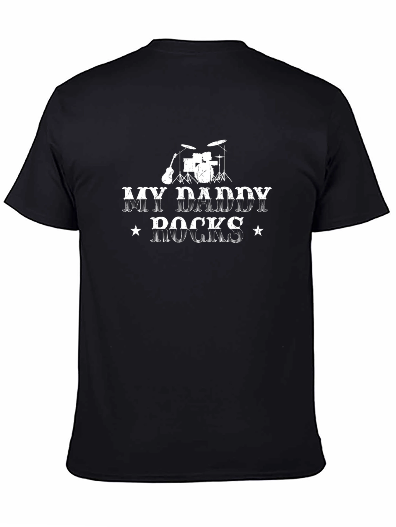 My Daddy Rocks T-Shirt - Musician Dad Tee