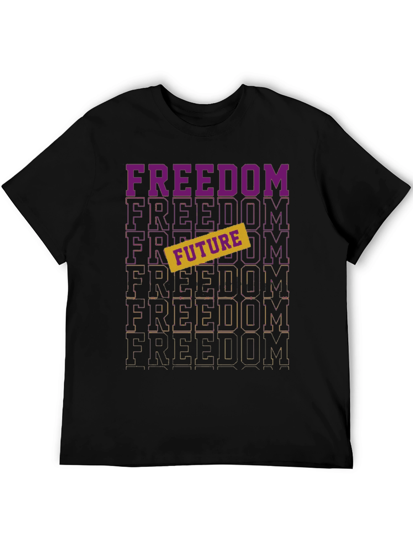 Freedom Future Graphic Tee - Stylish Comfort