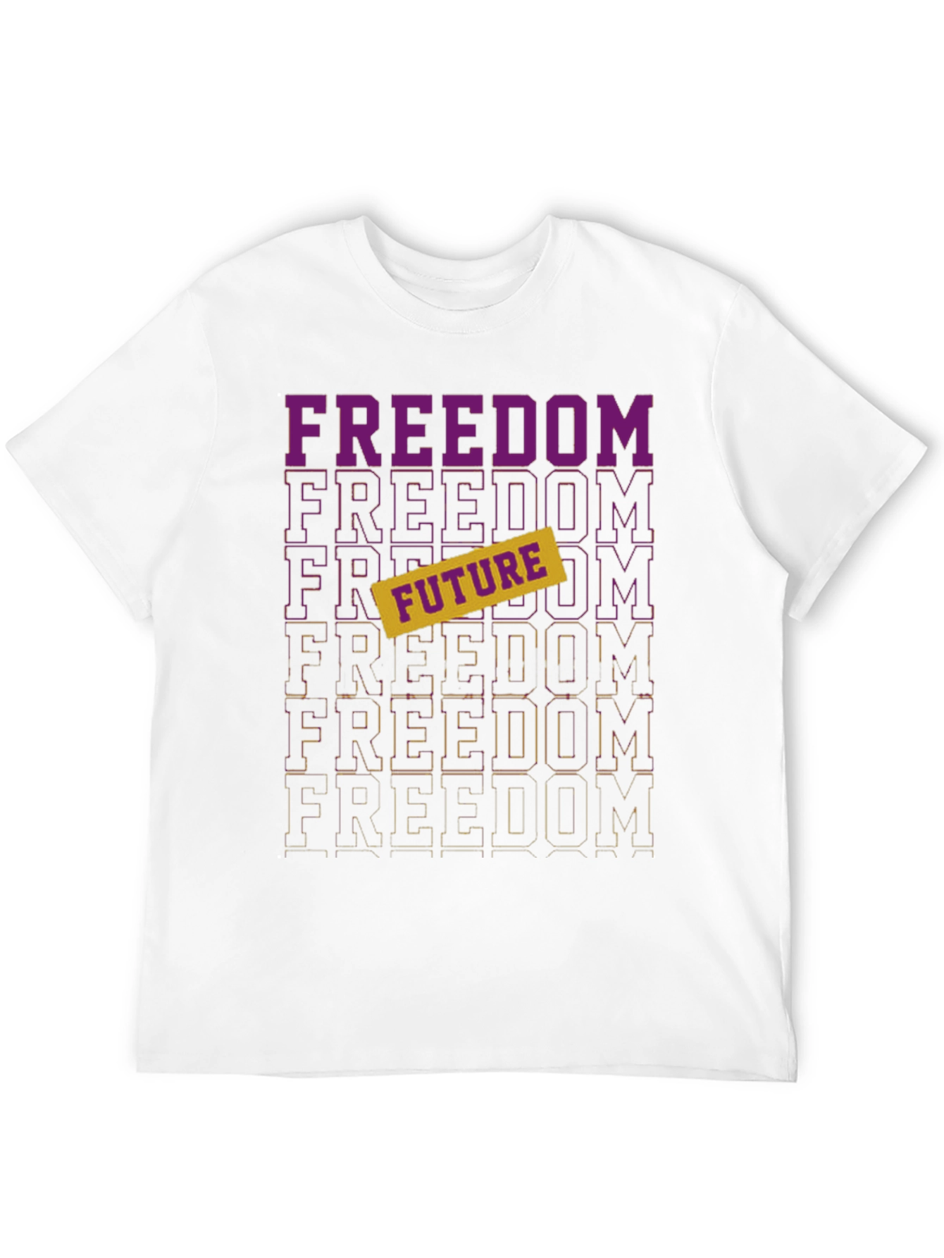 Freedom Future Graphic Tee - Stylish Comfort