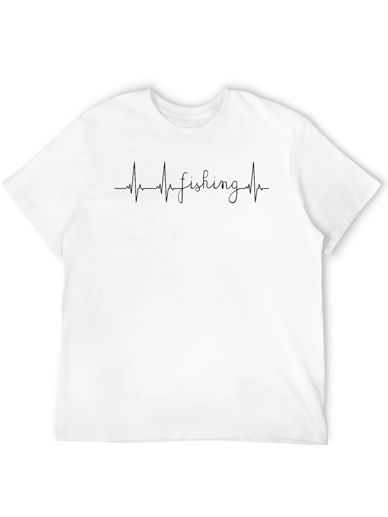 Fishing Heartbeat T-Shirt