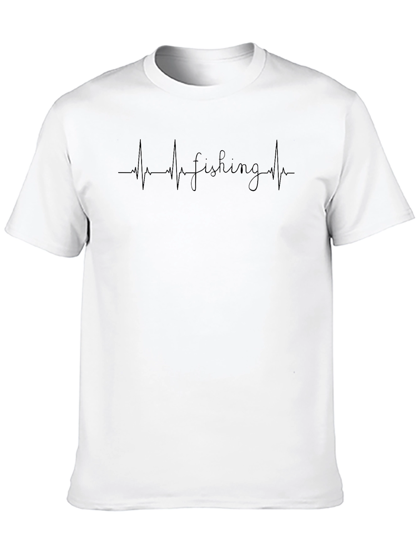 Fishing Heartbeat T-Shirt