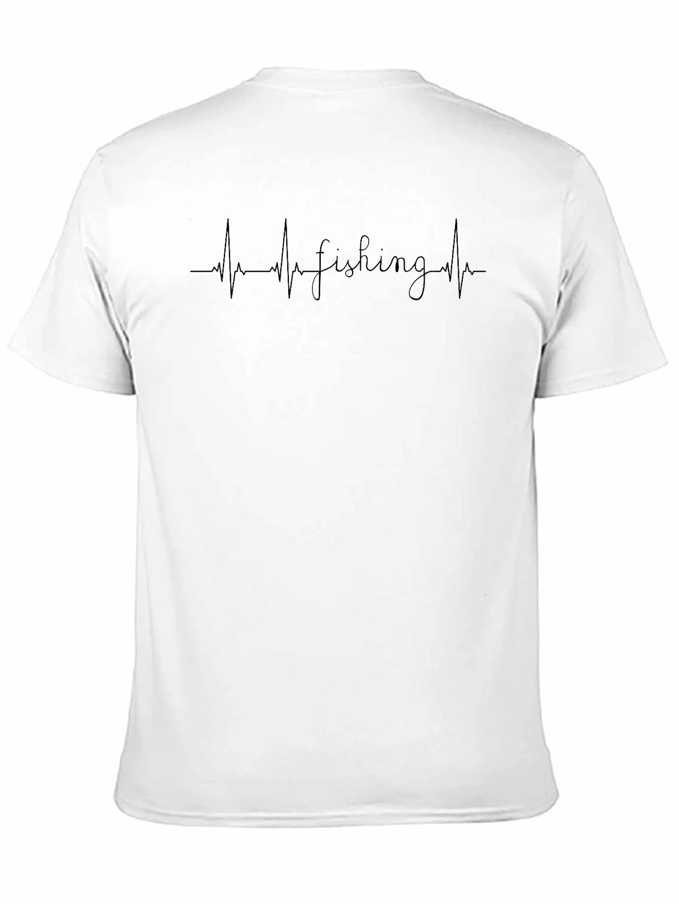 Fishing Heartbeat T-Shirt