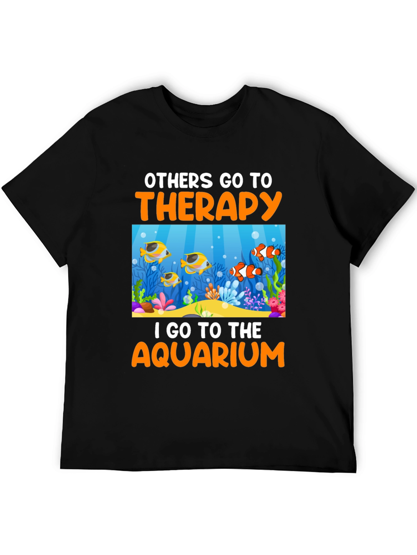 Aquarium Therapy T-Shirt Fish Lover Tee