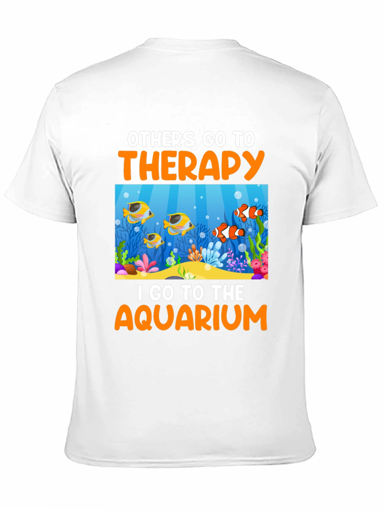 Aquarium Therapy T-Shirt Fish Lover Tee