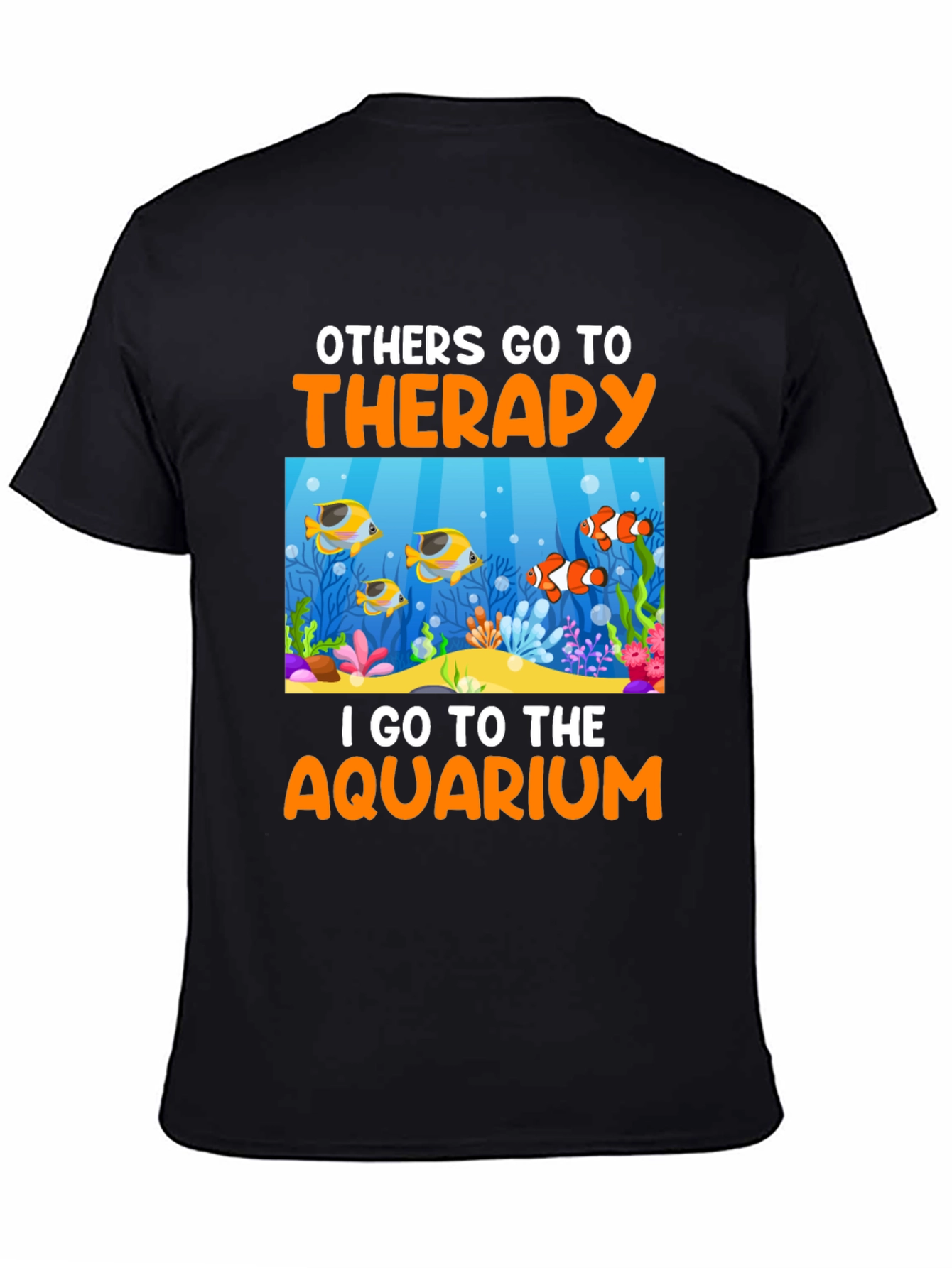 Aquarium Therapy T-Shirt Fish Lover Tee