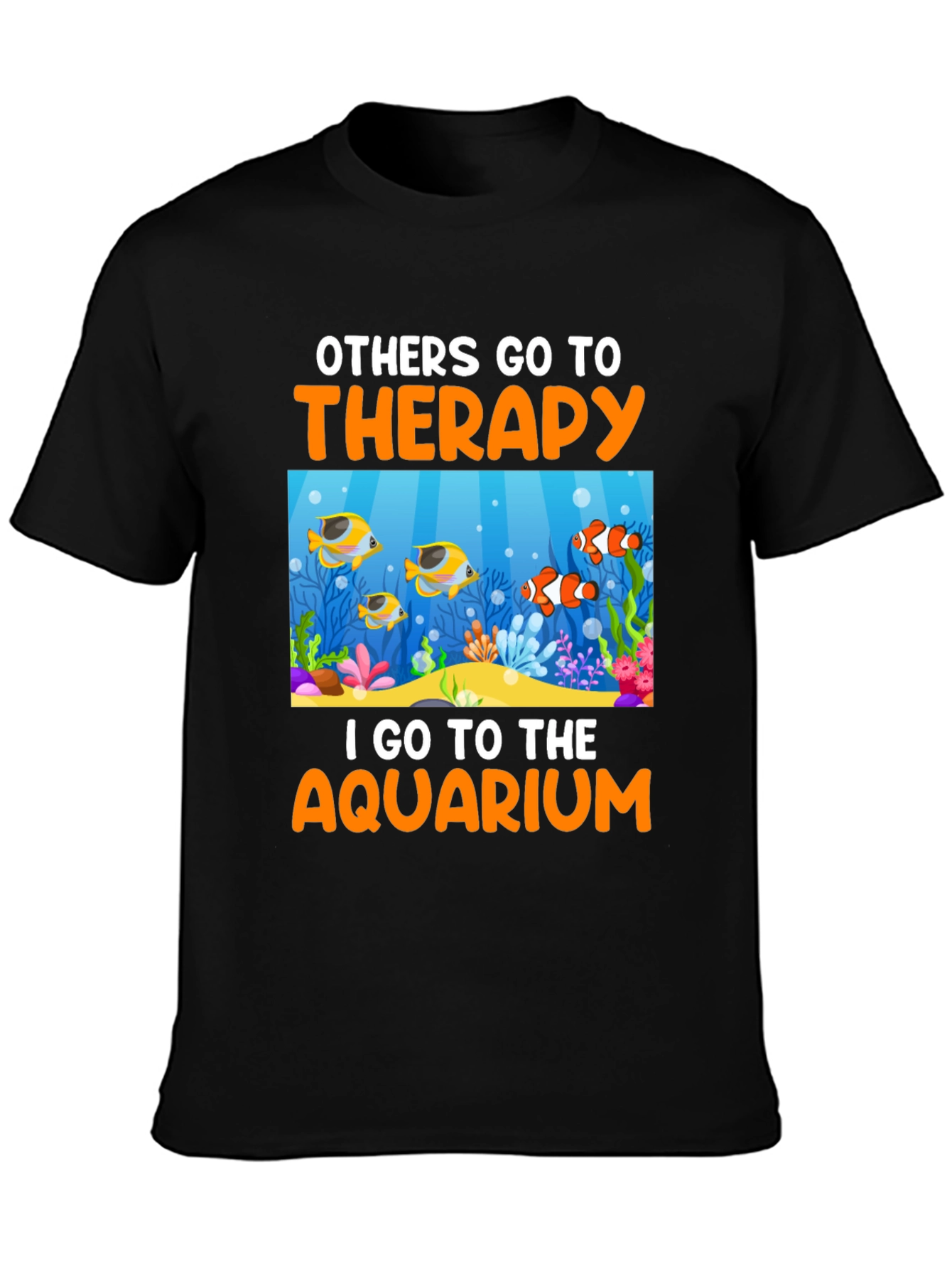 Aquarium Therapy T-Shirt Fish Lover Tee