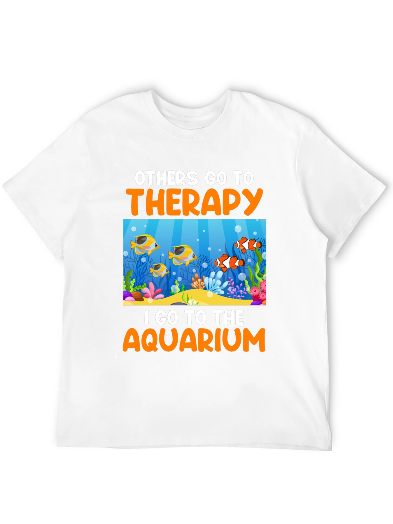 Aquarium Therapy T-Shirt Fish Lover Tee