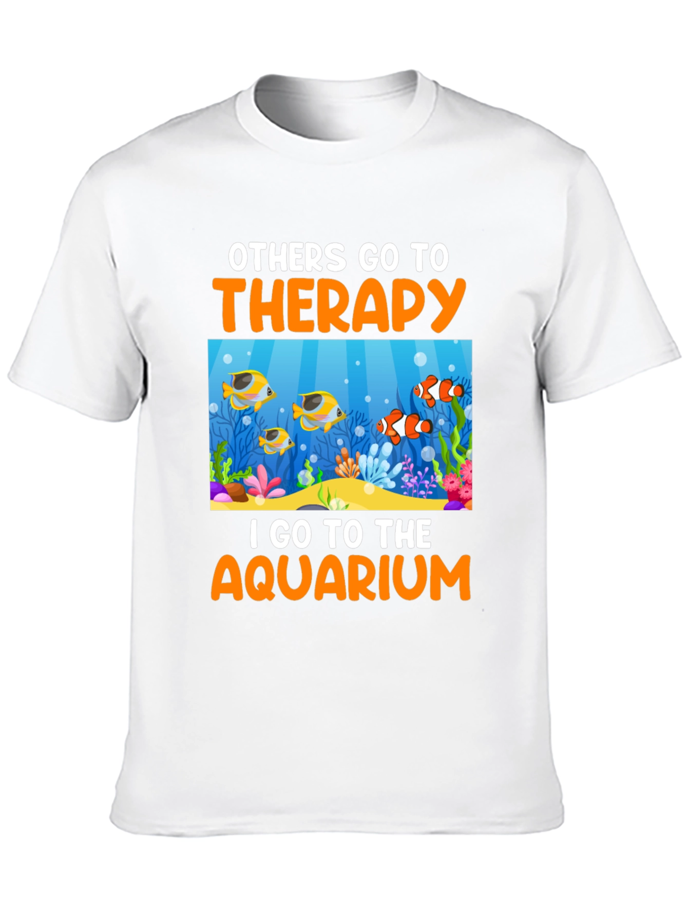 Aquarium Therapy T-Shirt Fish Lover Tee