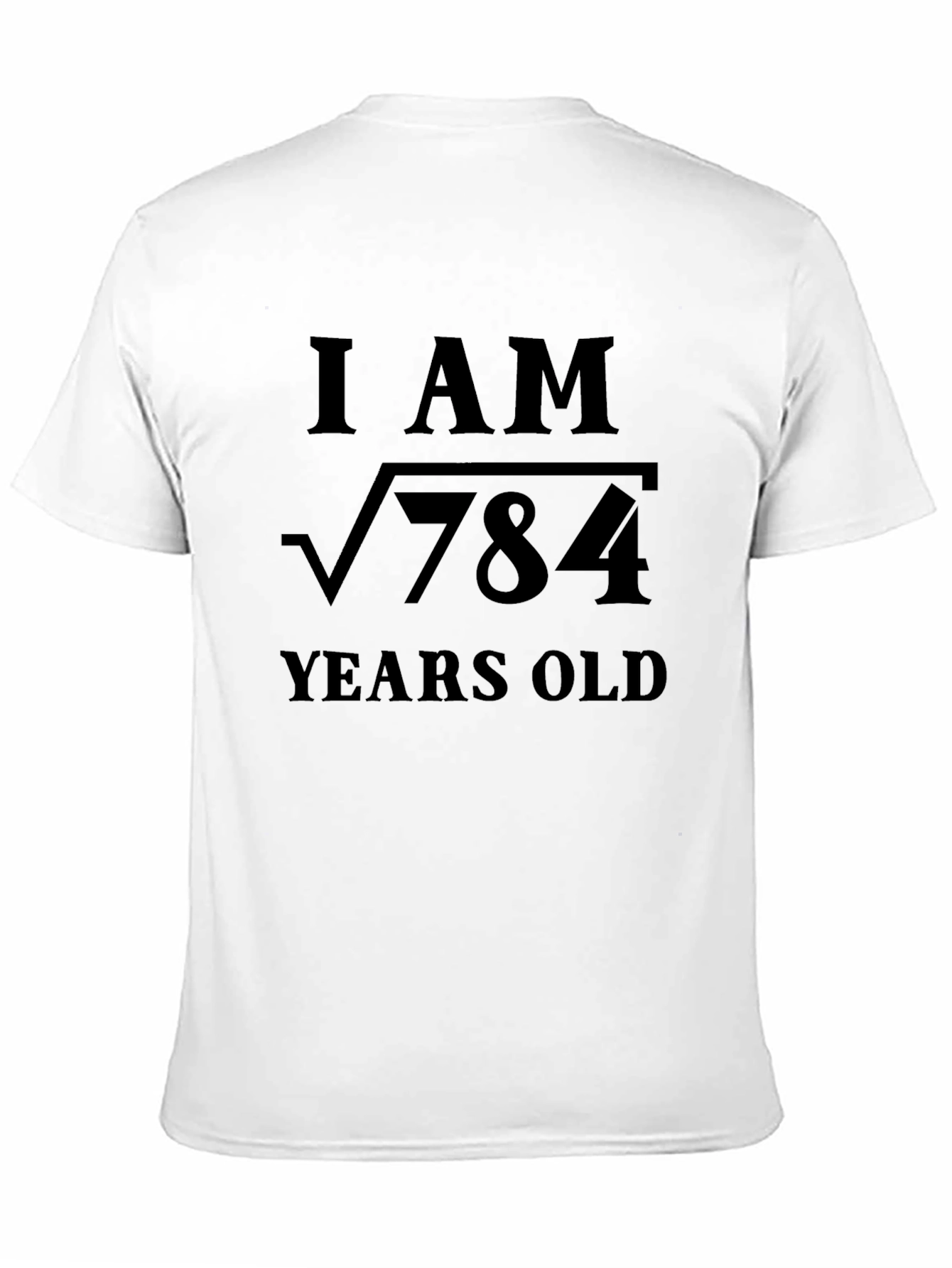 I Am Root 784 Years Old Black T-Shirt