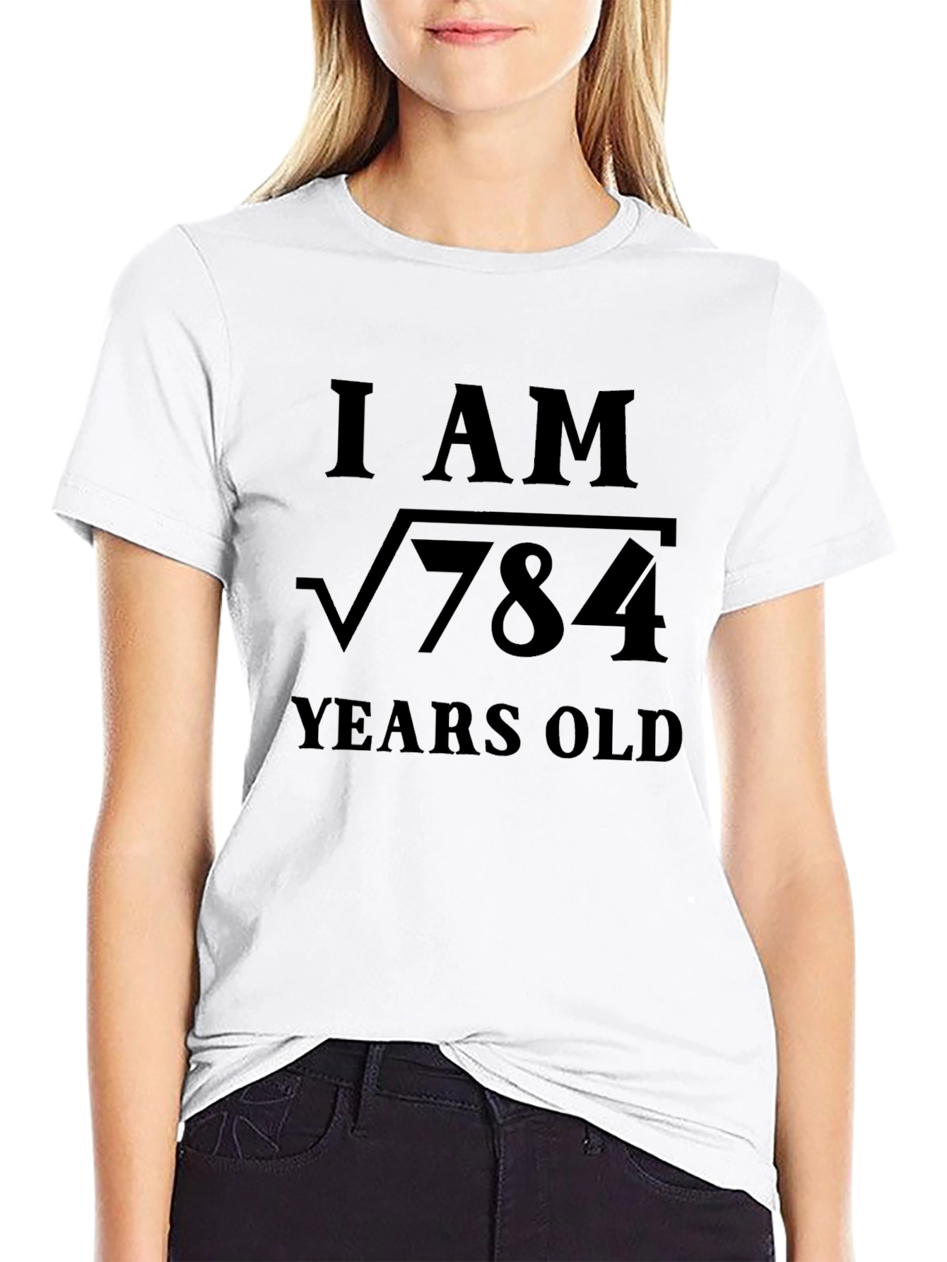 I Am Root 784 Years Old Black T-Shirt