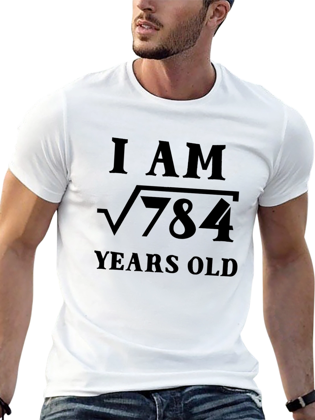 I Am Root 784 Years Old Black T-Shirt