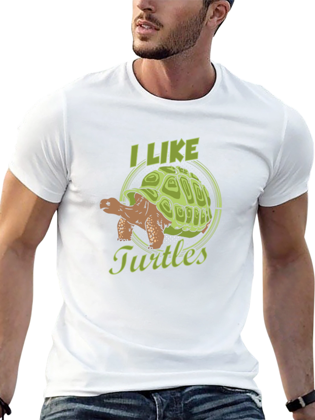 I Like Turtles Graphic T-Shirt