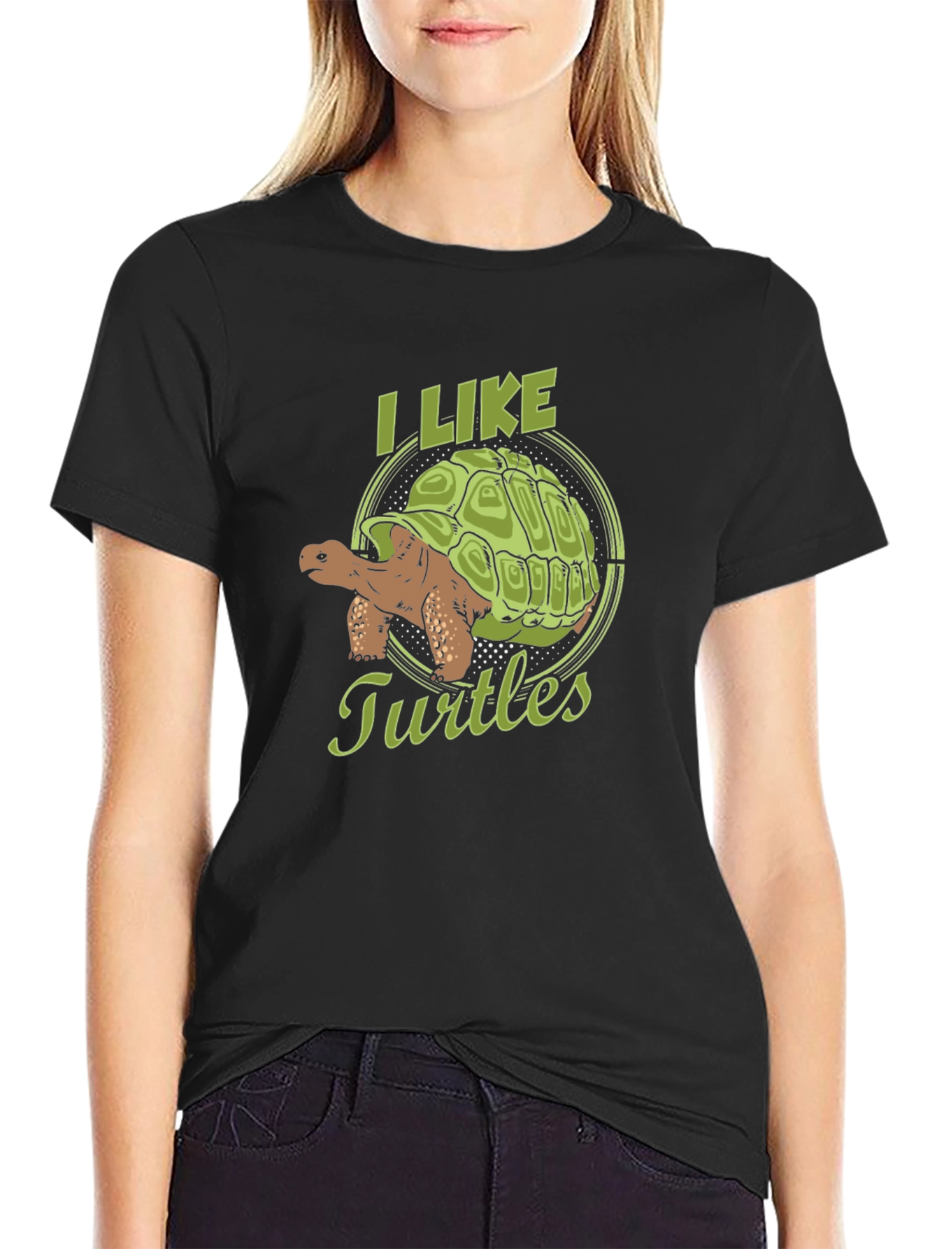 I Like Turtles Graphic T-Shirt