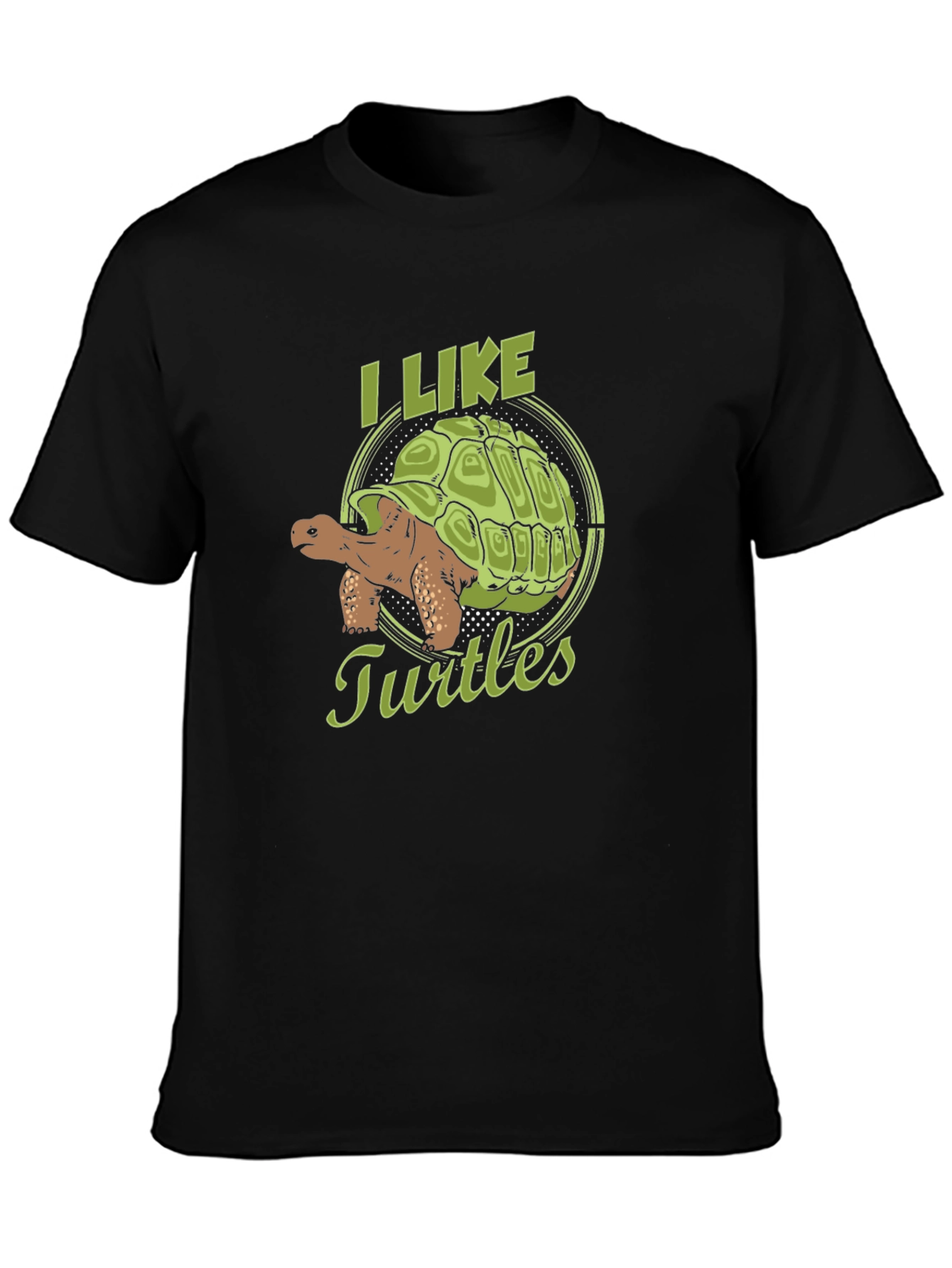 I Like Turtles Graphic T-Shirt