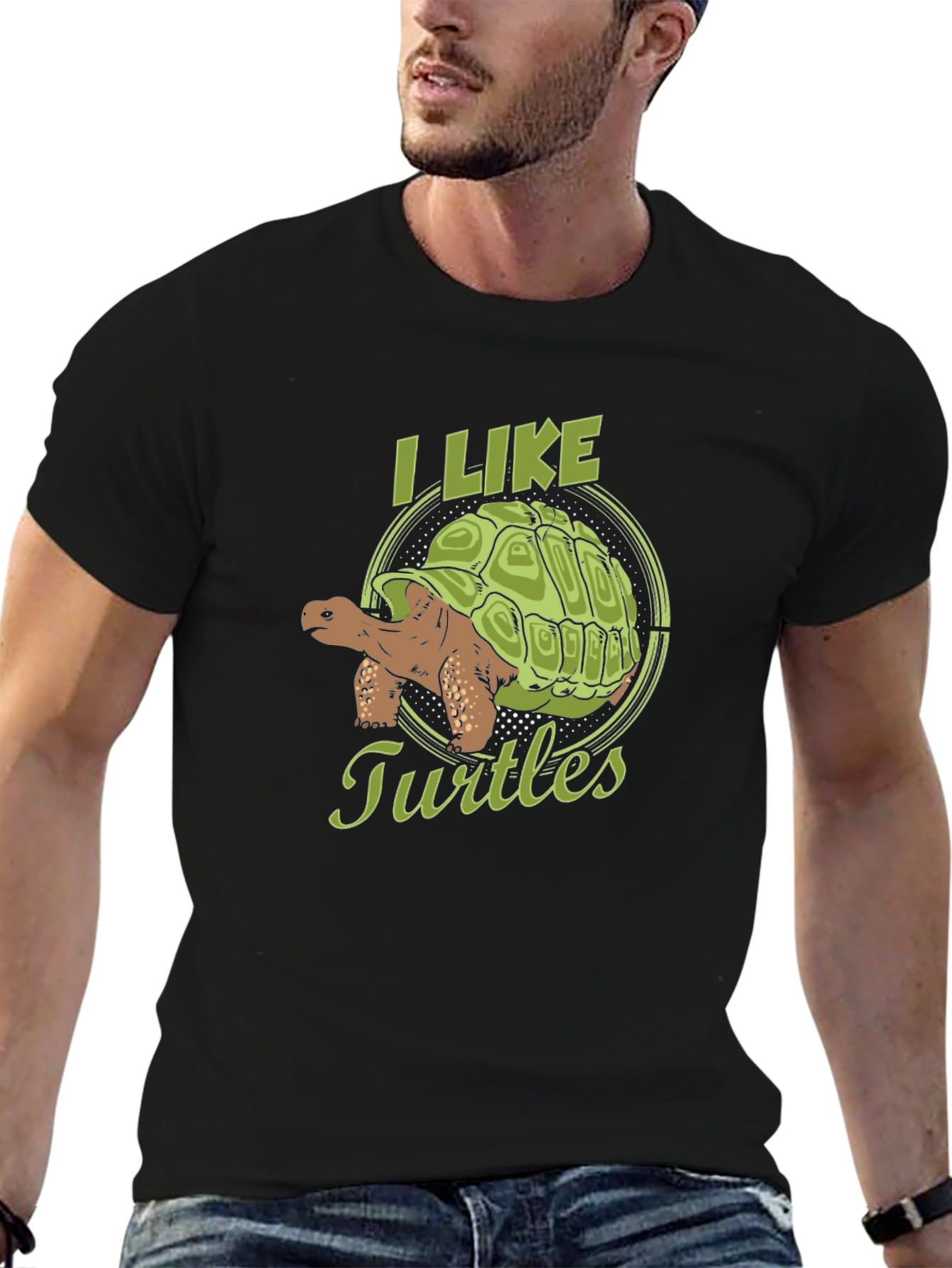 I Like Turtles Graphic T-Shirt