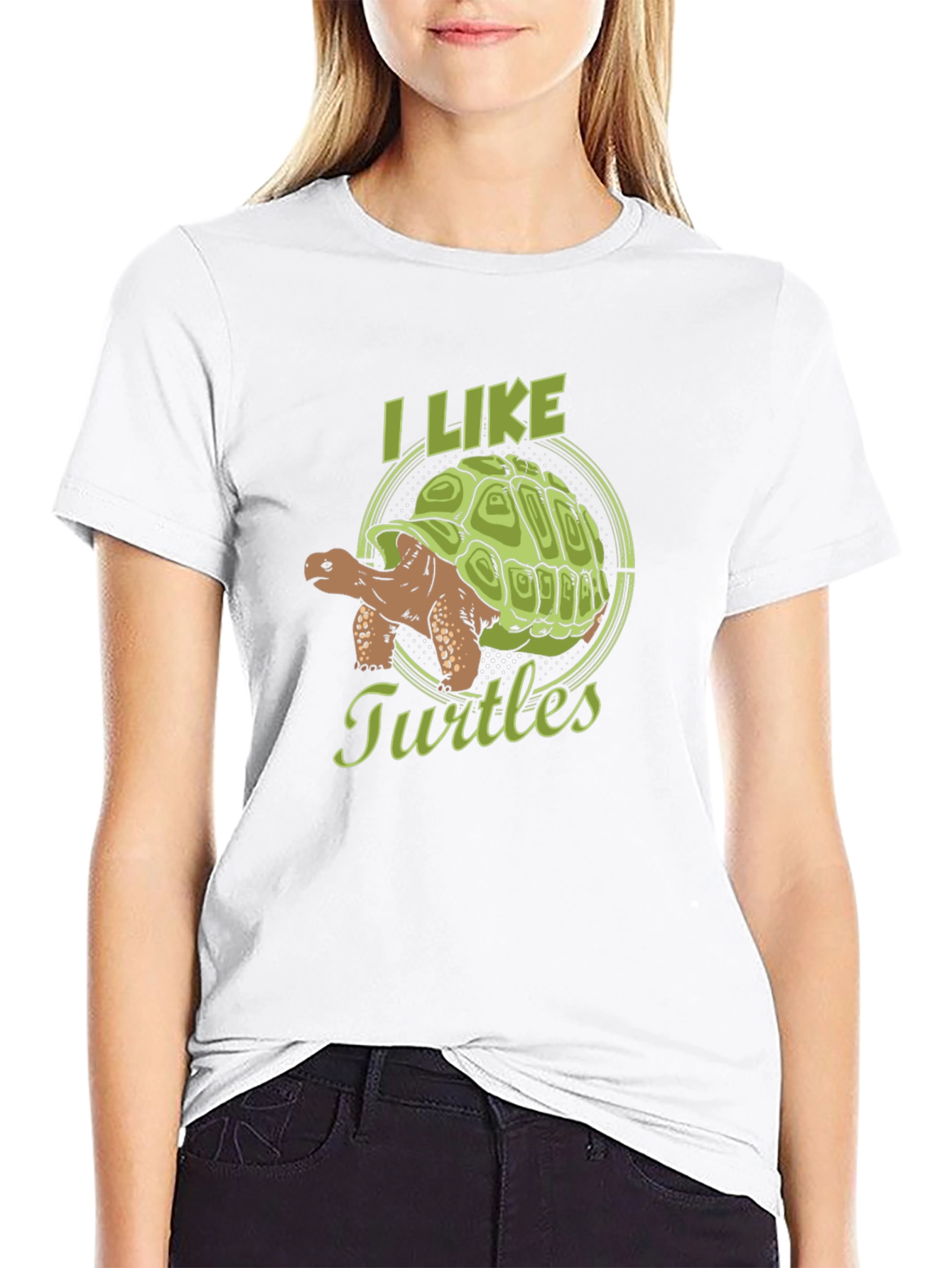 I Like Turtles Graphic T-Shirt