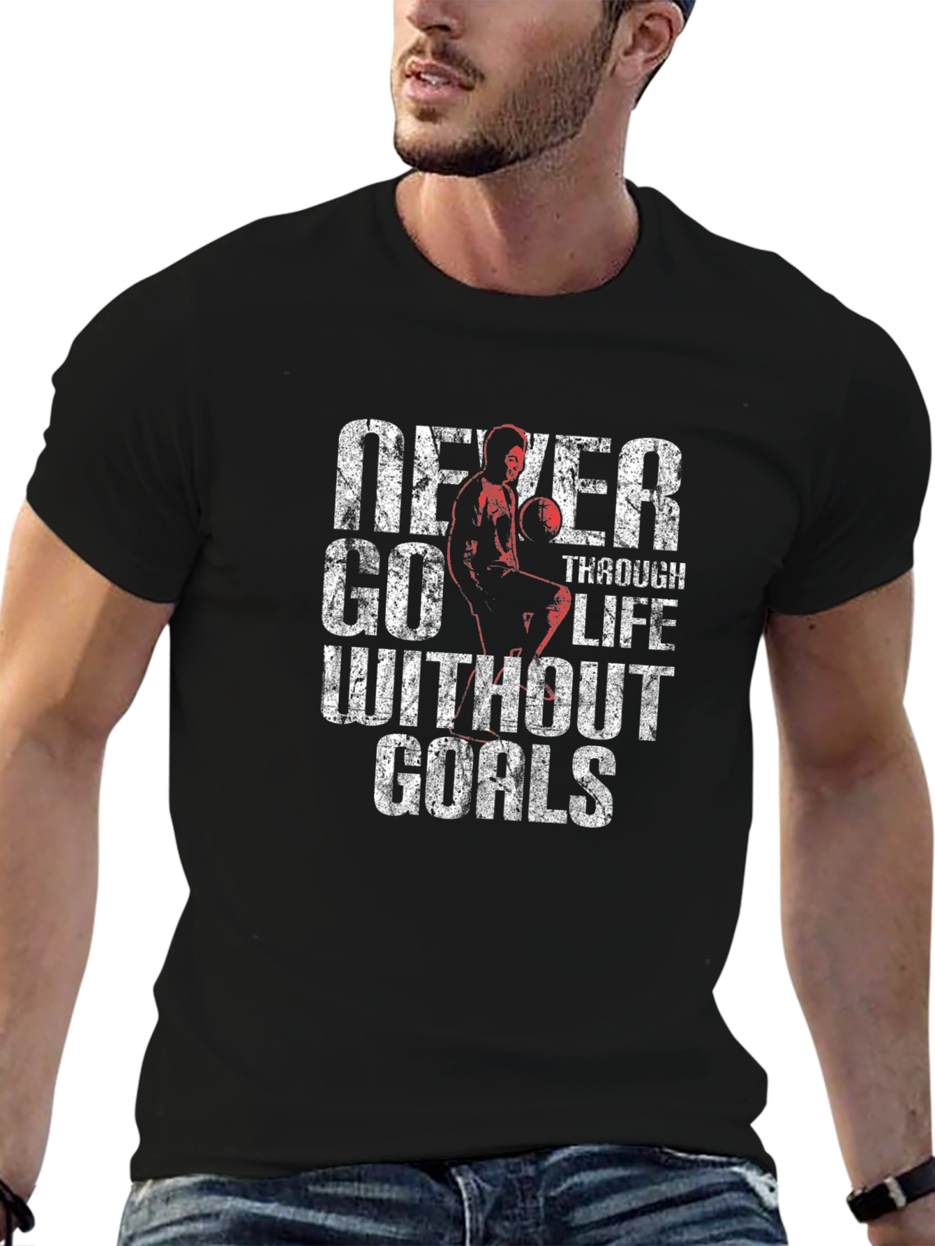 Never Go Through Life Without Goals T-Shirt