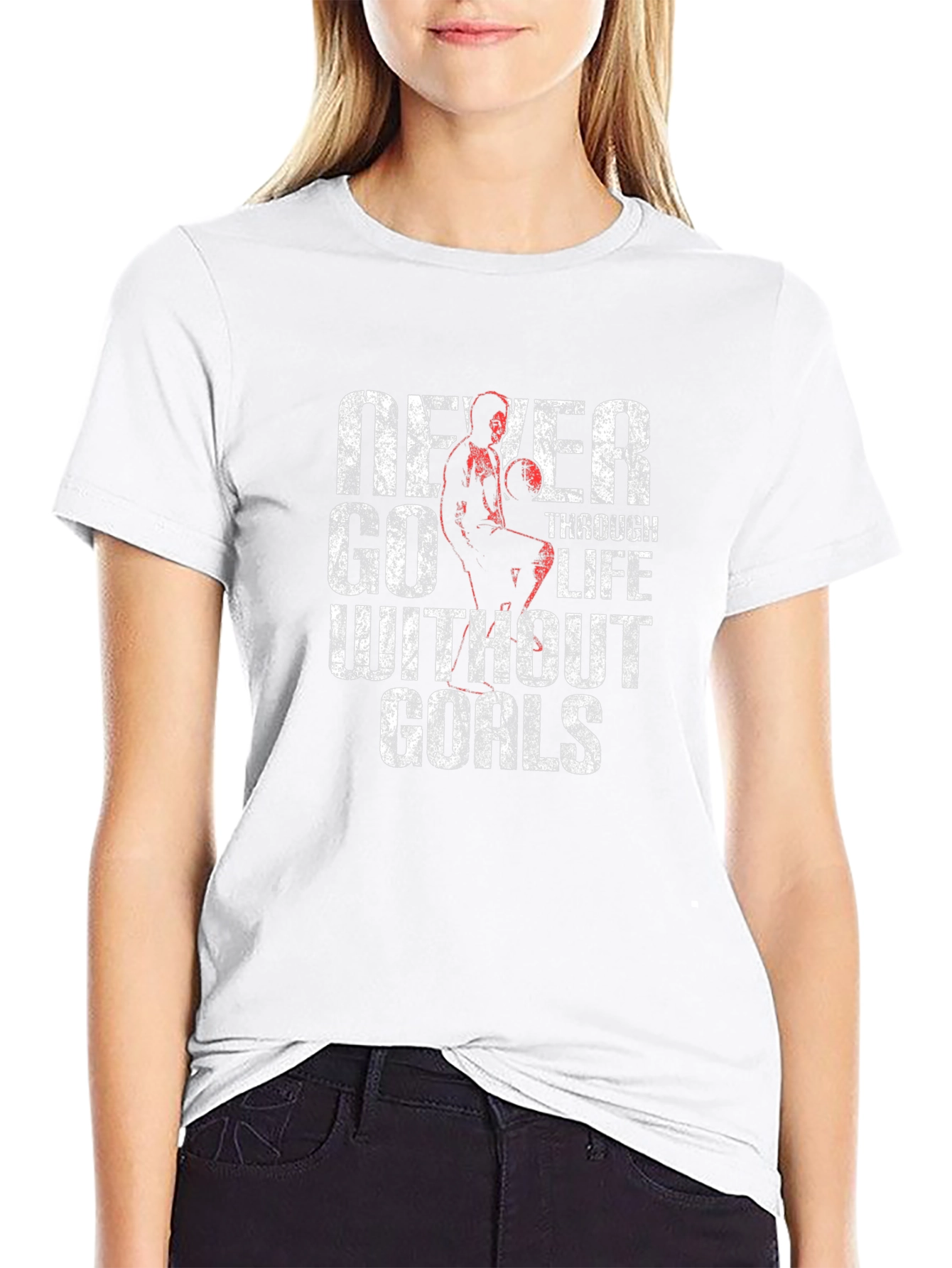 Never Go Through Life Without Goals T-Shirt