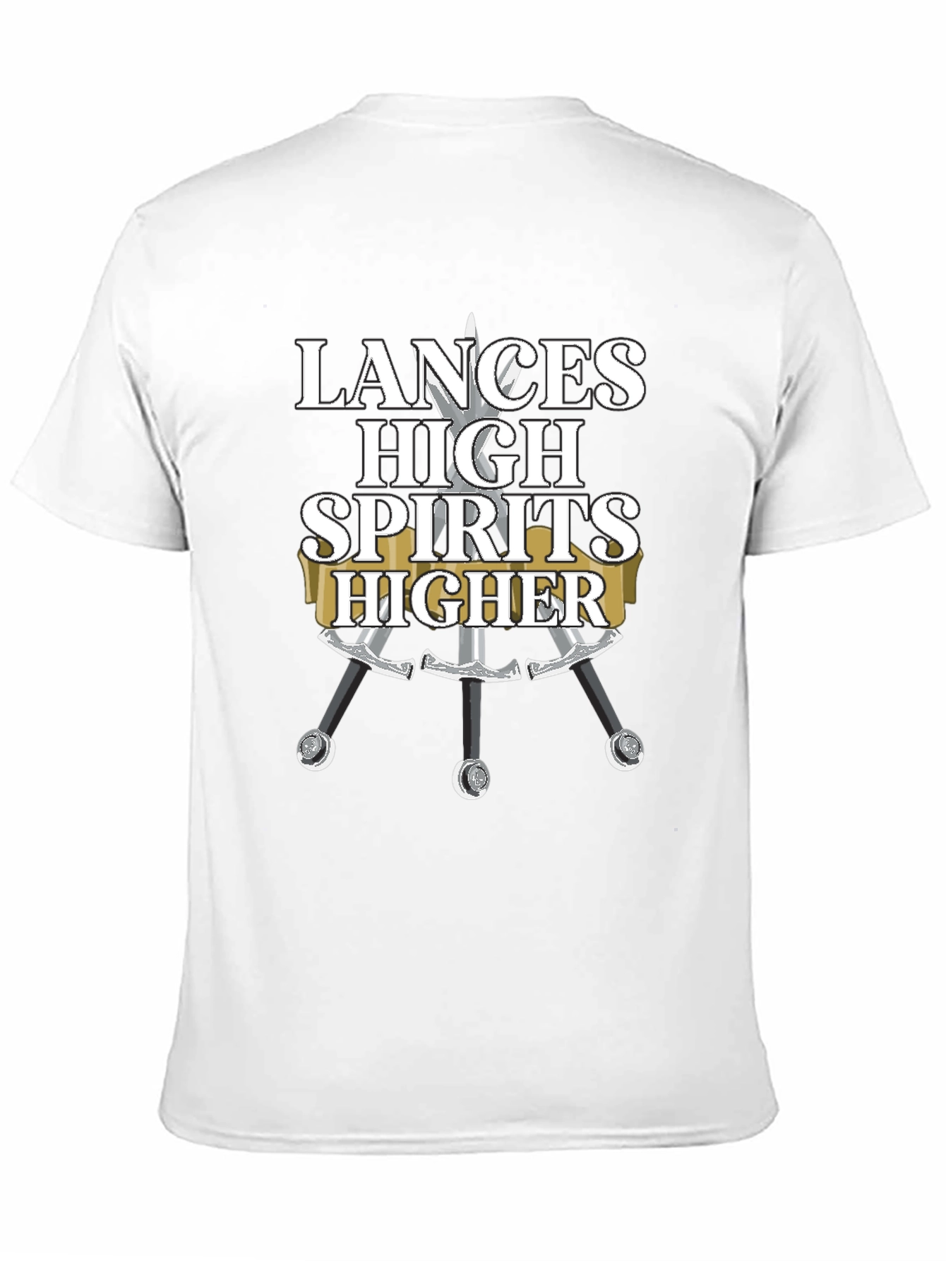 Lances High Spirits Higher Black T-Shirt